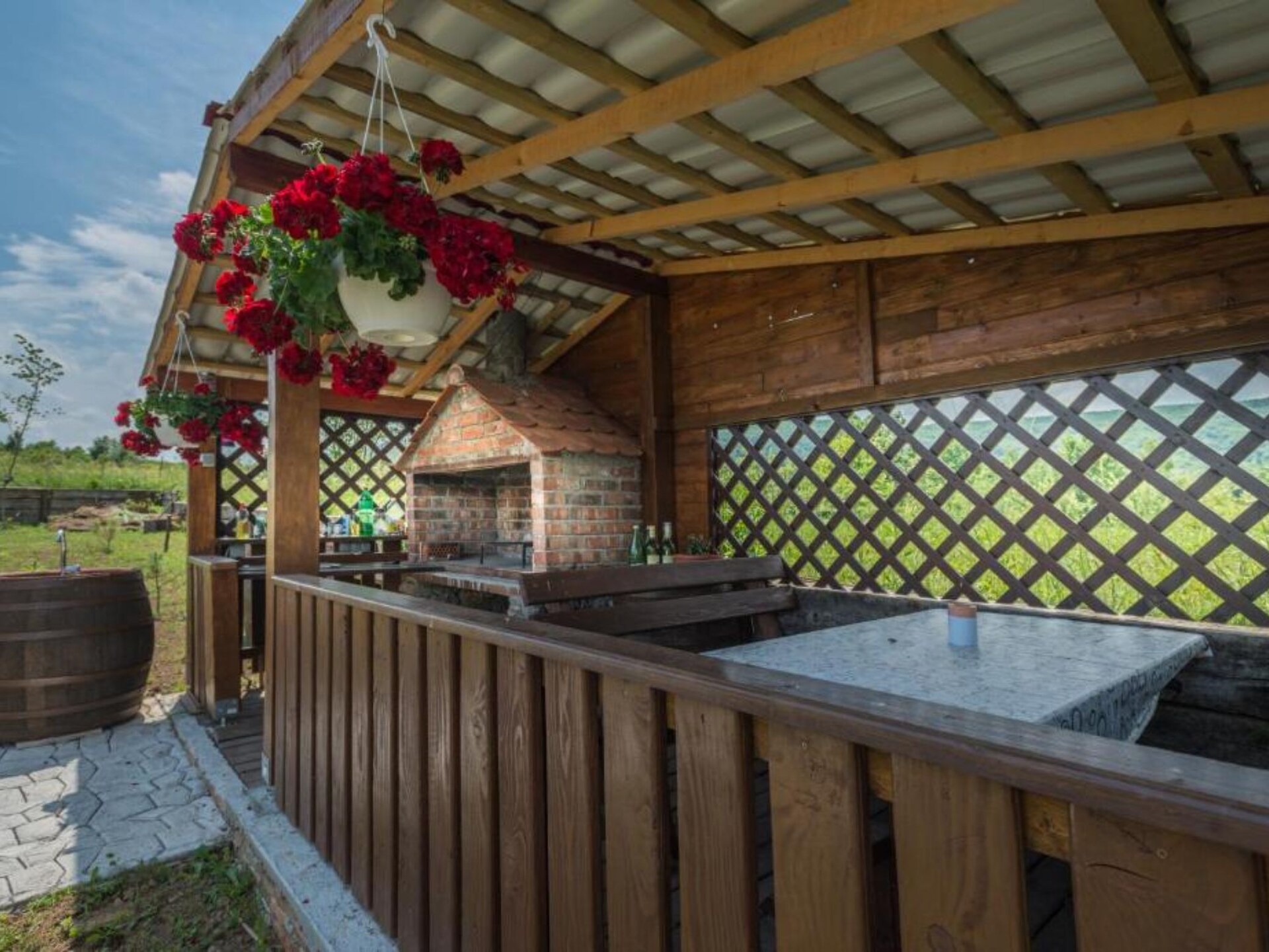 Sfeervol appartement in Rakovica met terras en uitzicht op het zwembad · 2 pers. - foto 8