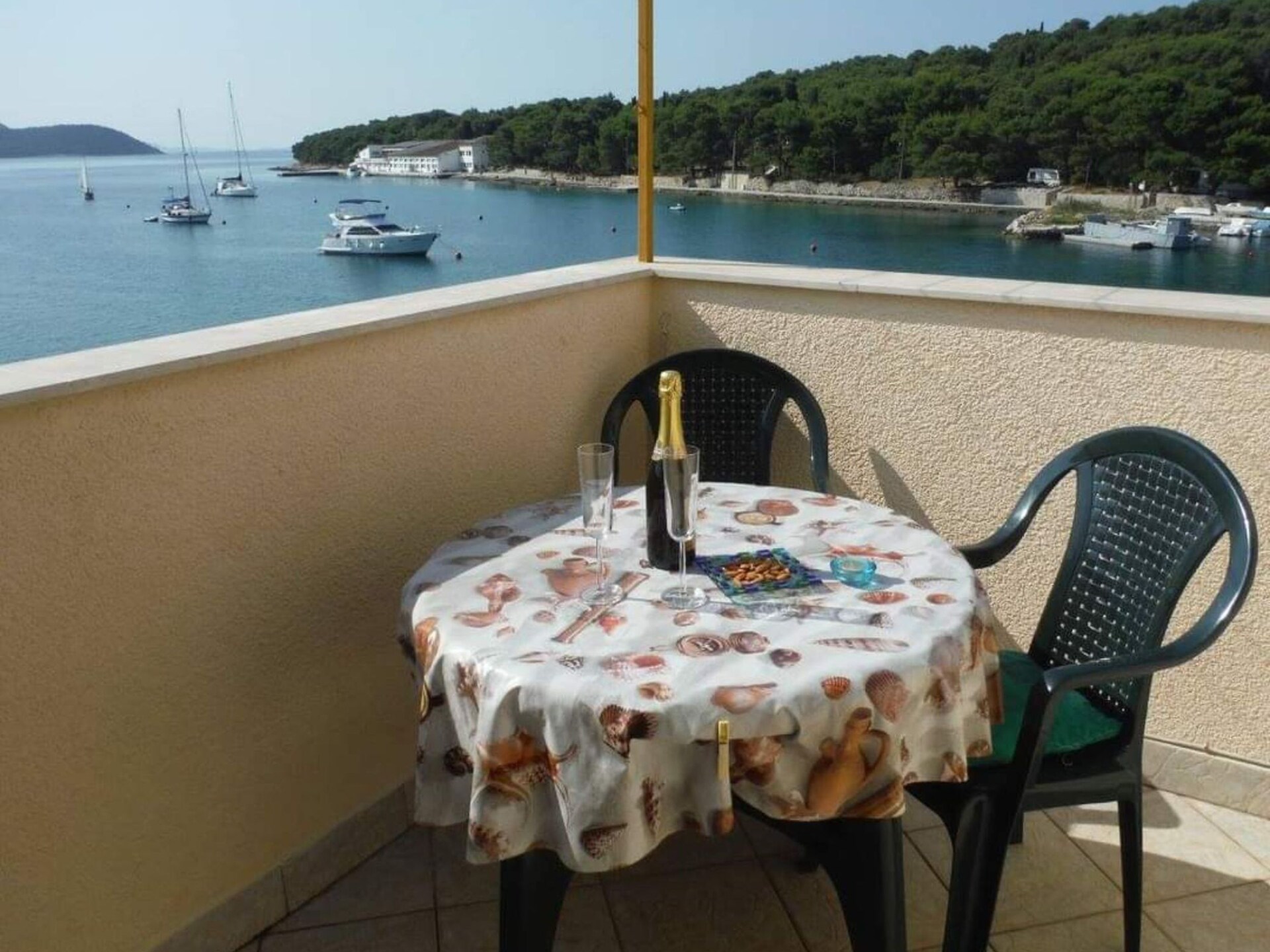 Appartement met zeezicht en terras op autovrij eiland Prvić Luka - foto 8