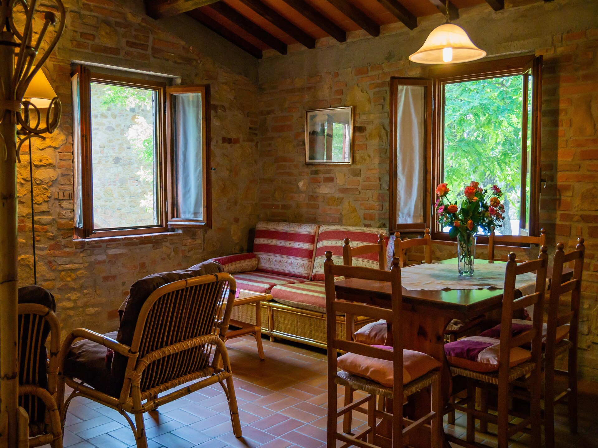 Glicine: authentiek Toscaans appartement aan de golfbaan met zwembad - foto 3