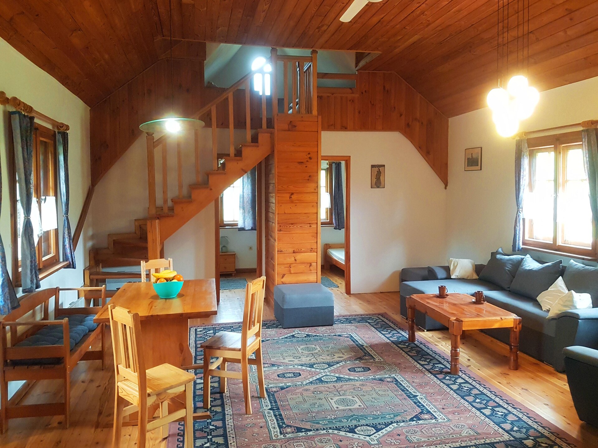 Rustiek vakantiehuis op 3 hectare bij het meer in Mazurië, voor 8 personen - foto 3