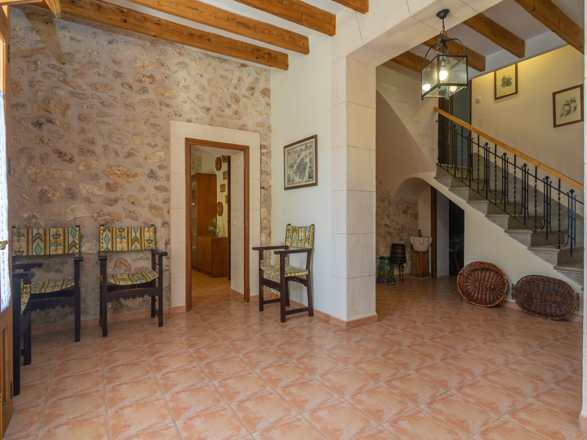 Es Molí Can Torres: Authentieke molenvilla met zwembad in hartje Sineu - foto 23