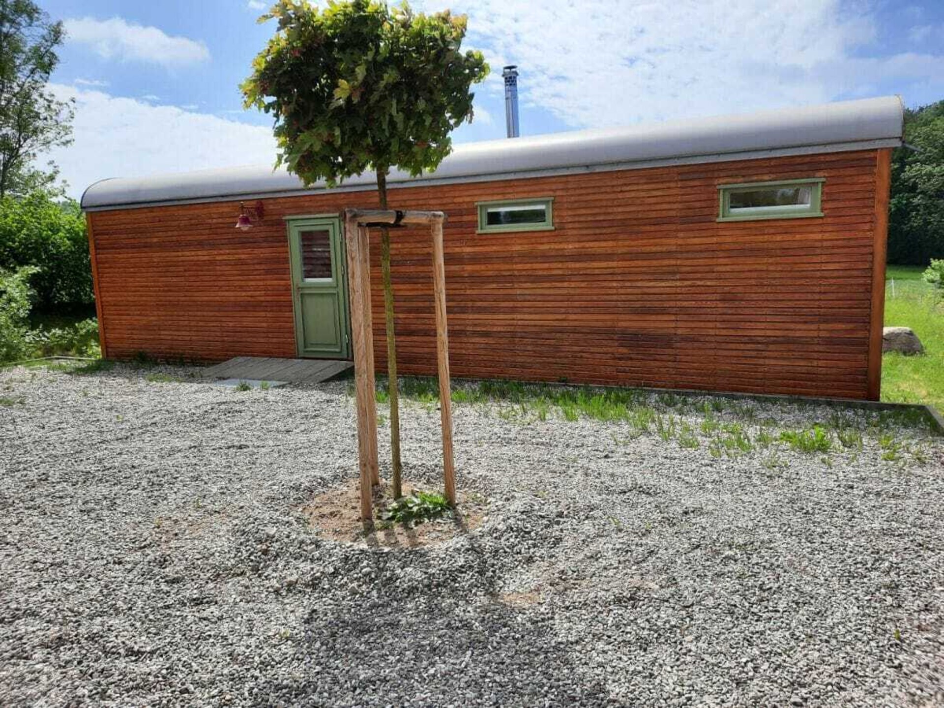 Tiny house bij Satow: sauna, weids uitzicht en 3 km van de Oostzee - foto 7