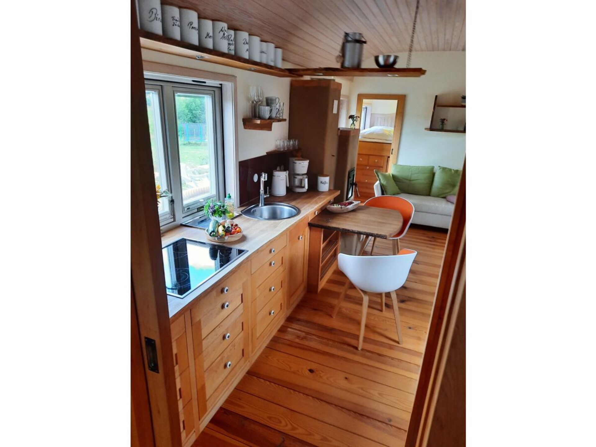 Tiny house bij Satow: sauna, weids uitzicht en 3 km van de Oostzee - foto 28