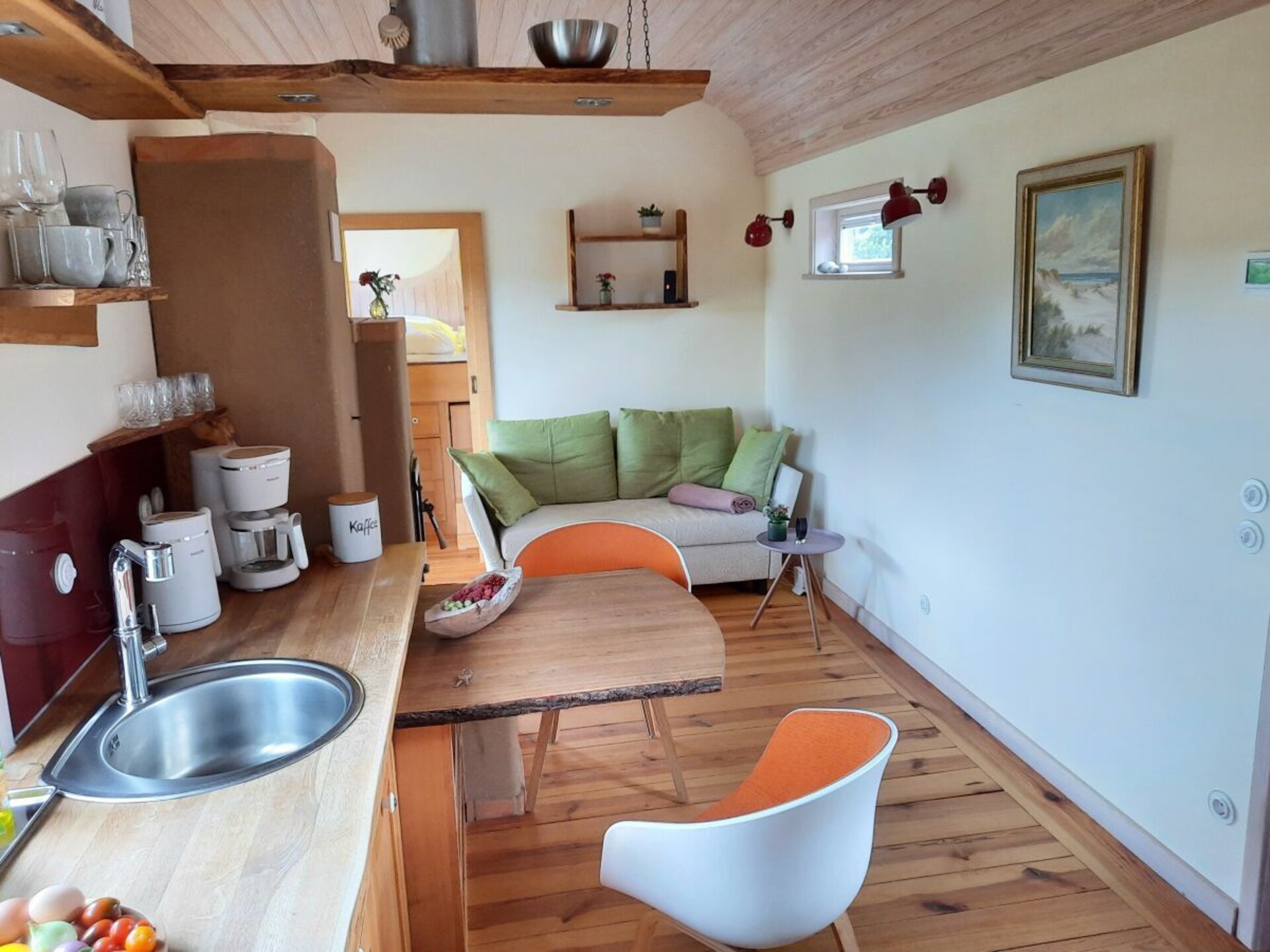 Tiny house bij Satow: sauna, weids uitzicht en 3 km van de Oostzee - foto 29