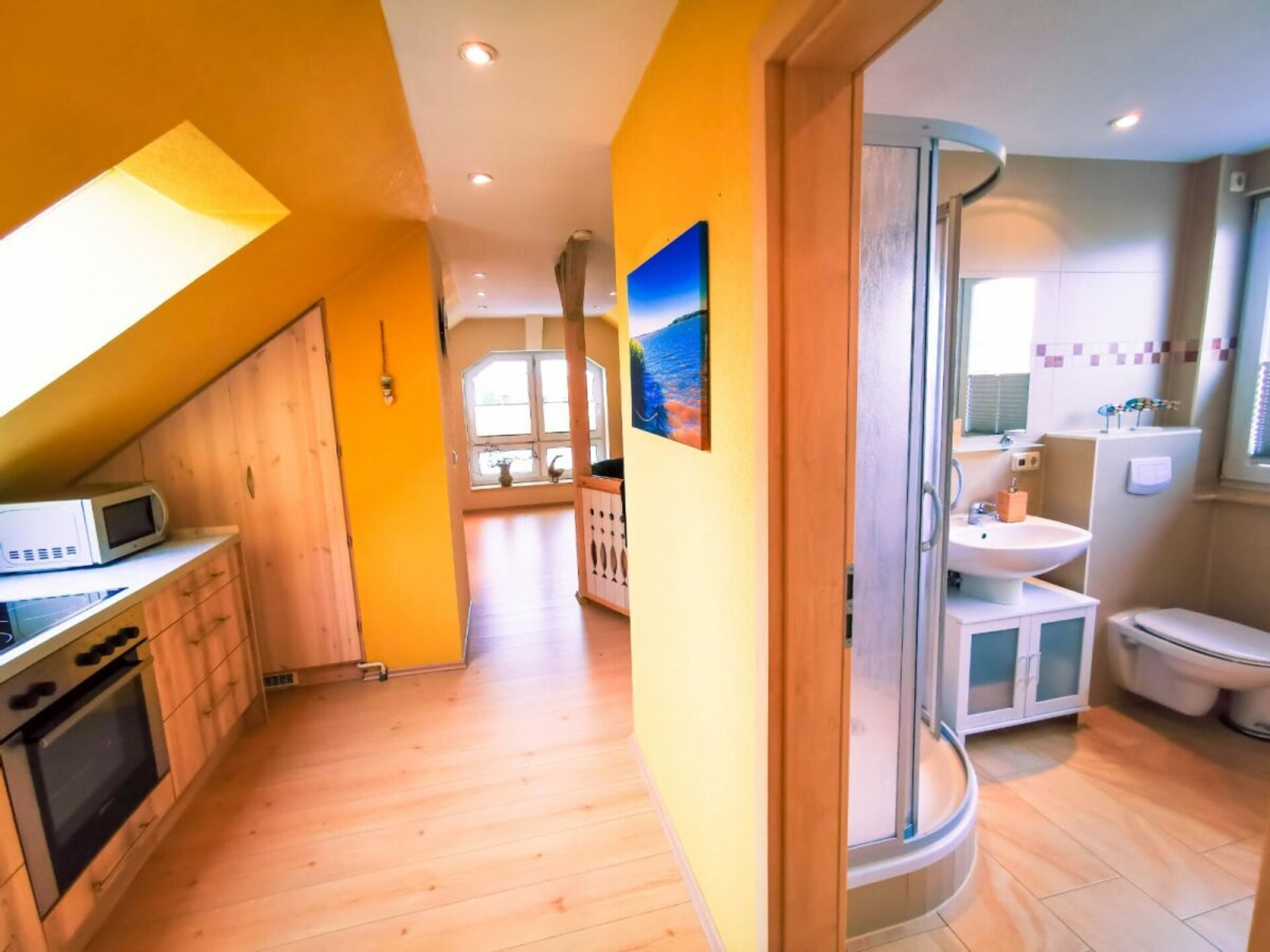 Licht appartement met uitzicht op de lagune bij de Oostzee - foto 5