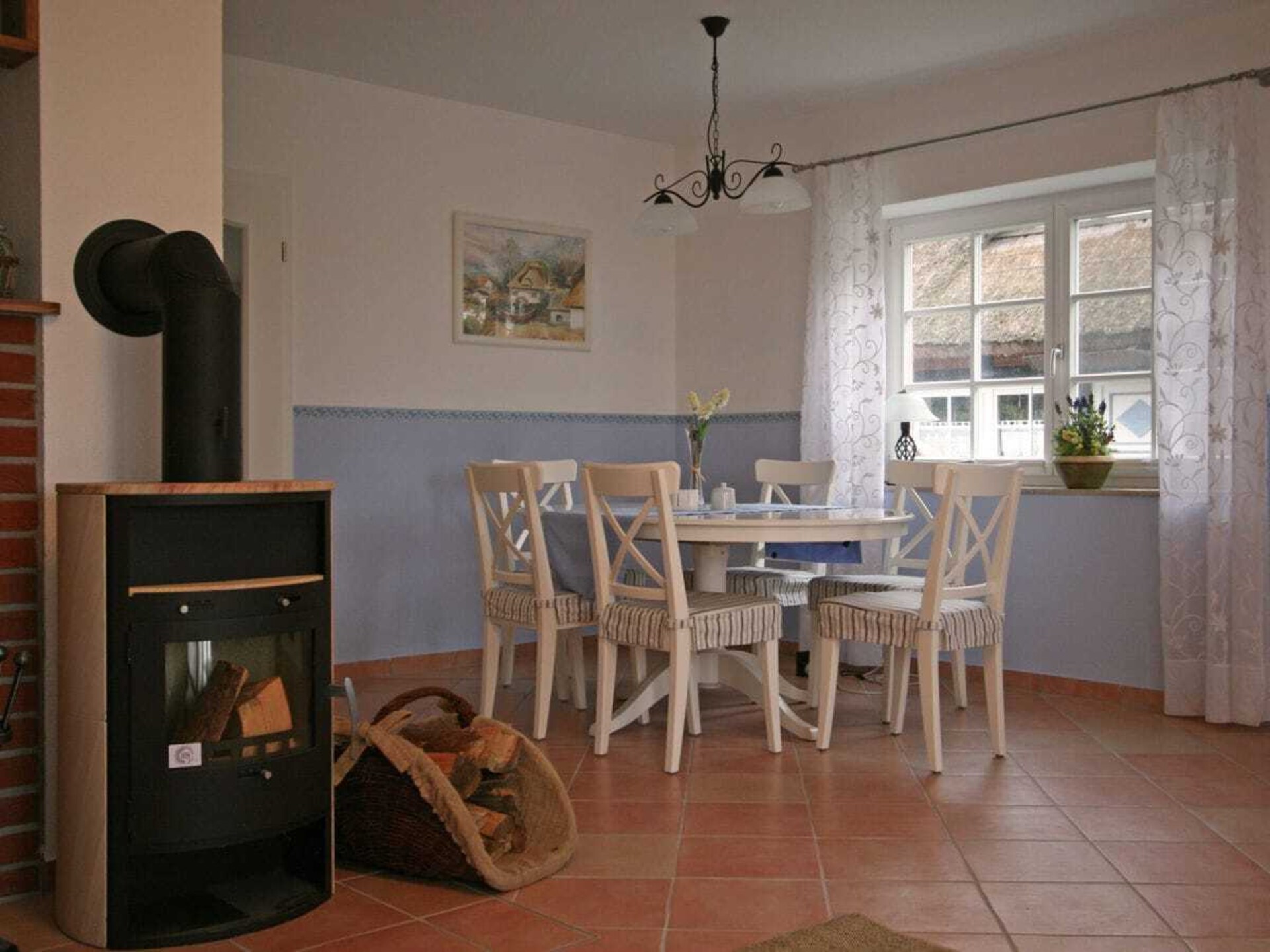 Vakantiehuis met lagune-uitzicht, sauna en open haard in Middelhagen - foto 8