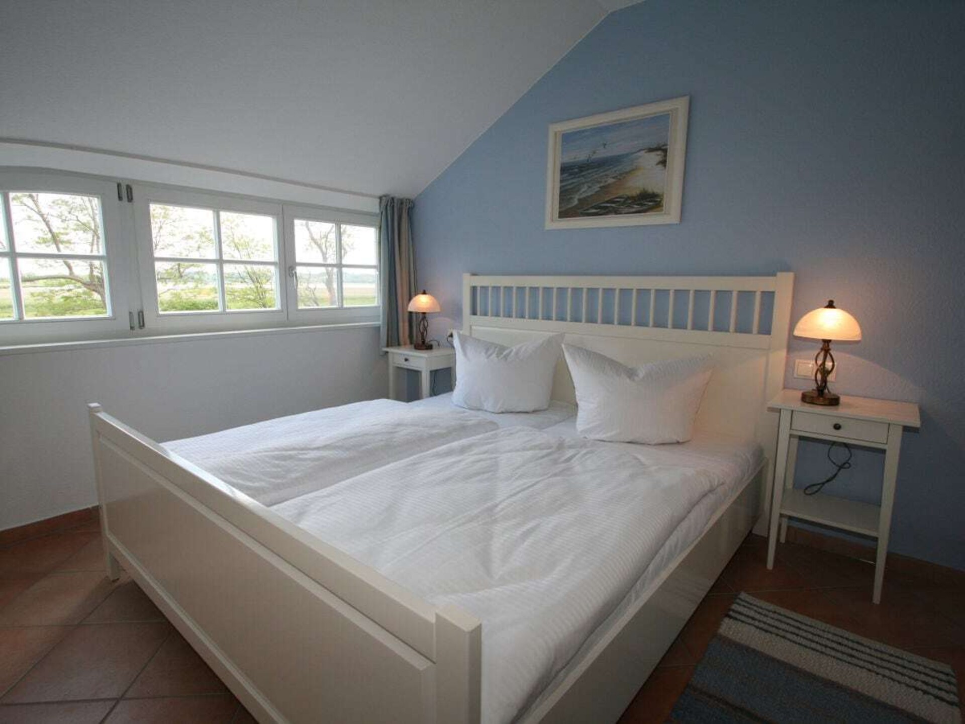 Vakantiehuis met lagune-uitzicht, sauna en open haard in Middelhagen - foto 5