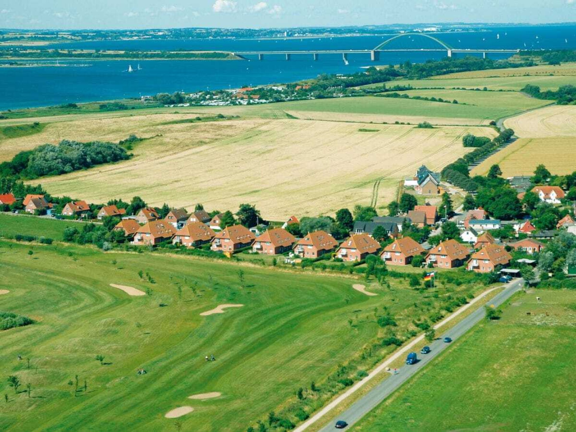 Stijlvol vakantiehuis op Fehmarn, direct aan de golfbaan voor 6 personen - foto 2