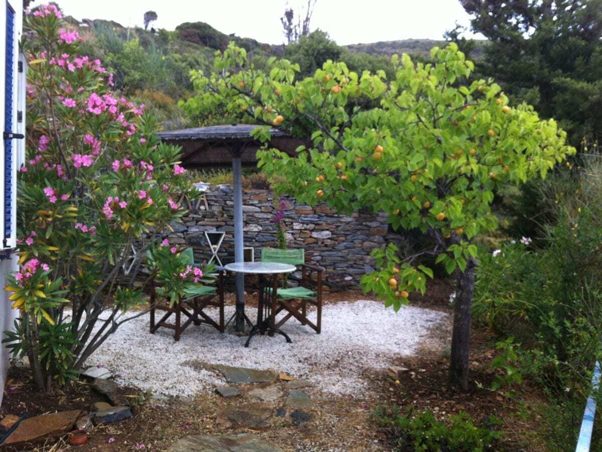 Geïsoleerd vakantiehuis op Andros met panoramisch zeezicht en strandnabijheid - foto 7