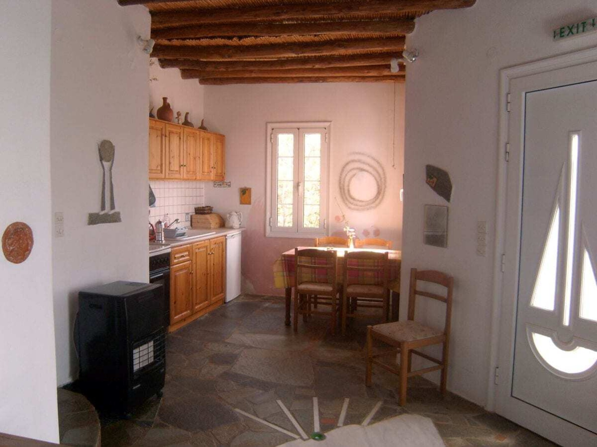 Geïsoleerd vakantiehuis op Andros met panoramisch zeezicht en strandnabijheid - foto 9