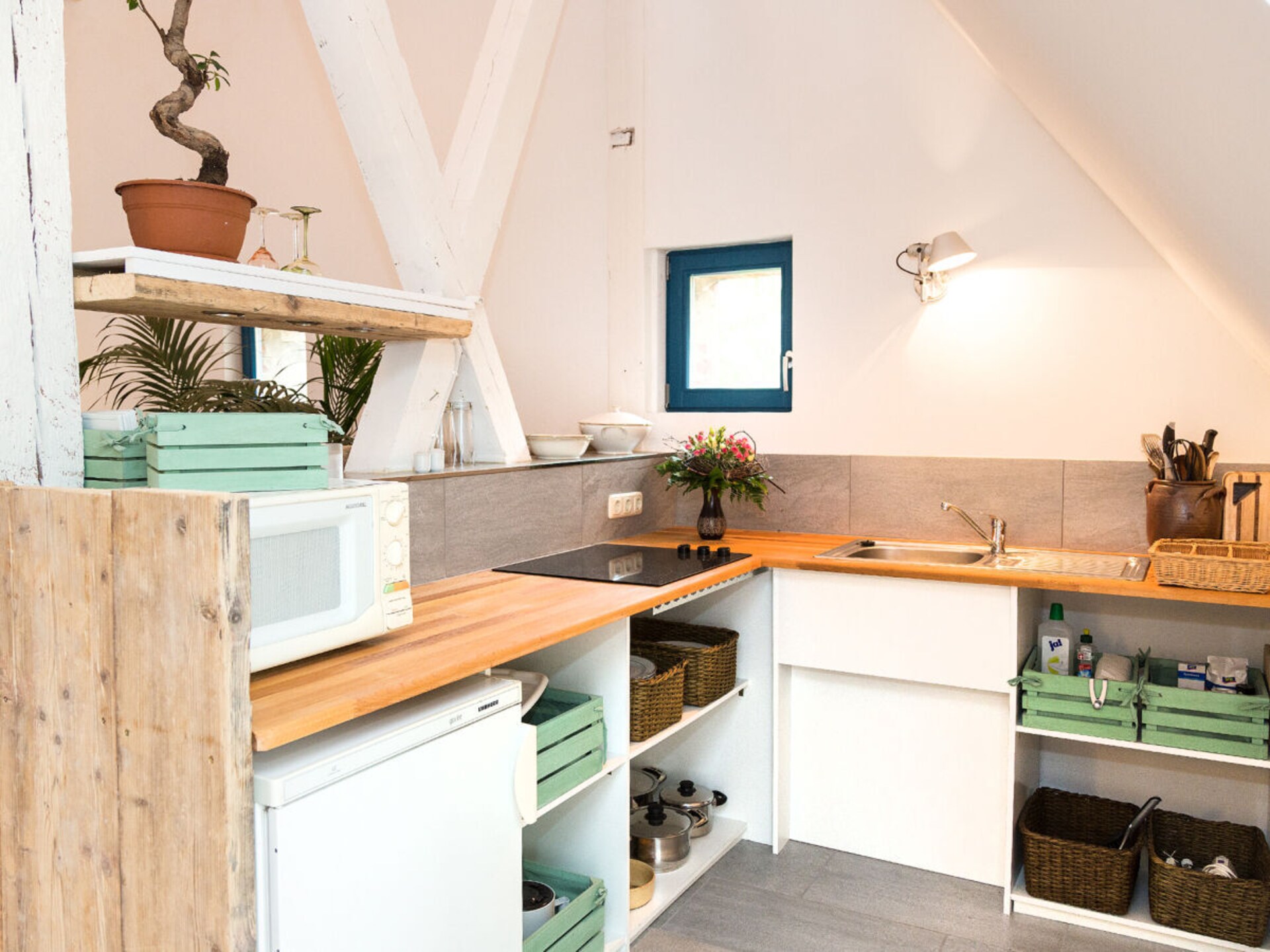Ruime groepsaccommodatie in historische veldschuur bij Sietow, Mecklenburg - foto 22