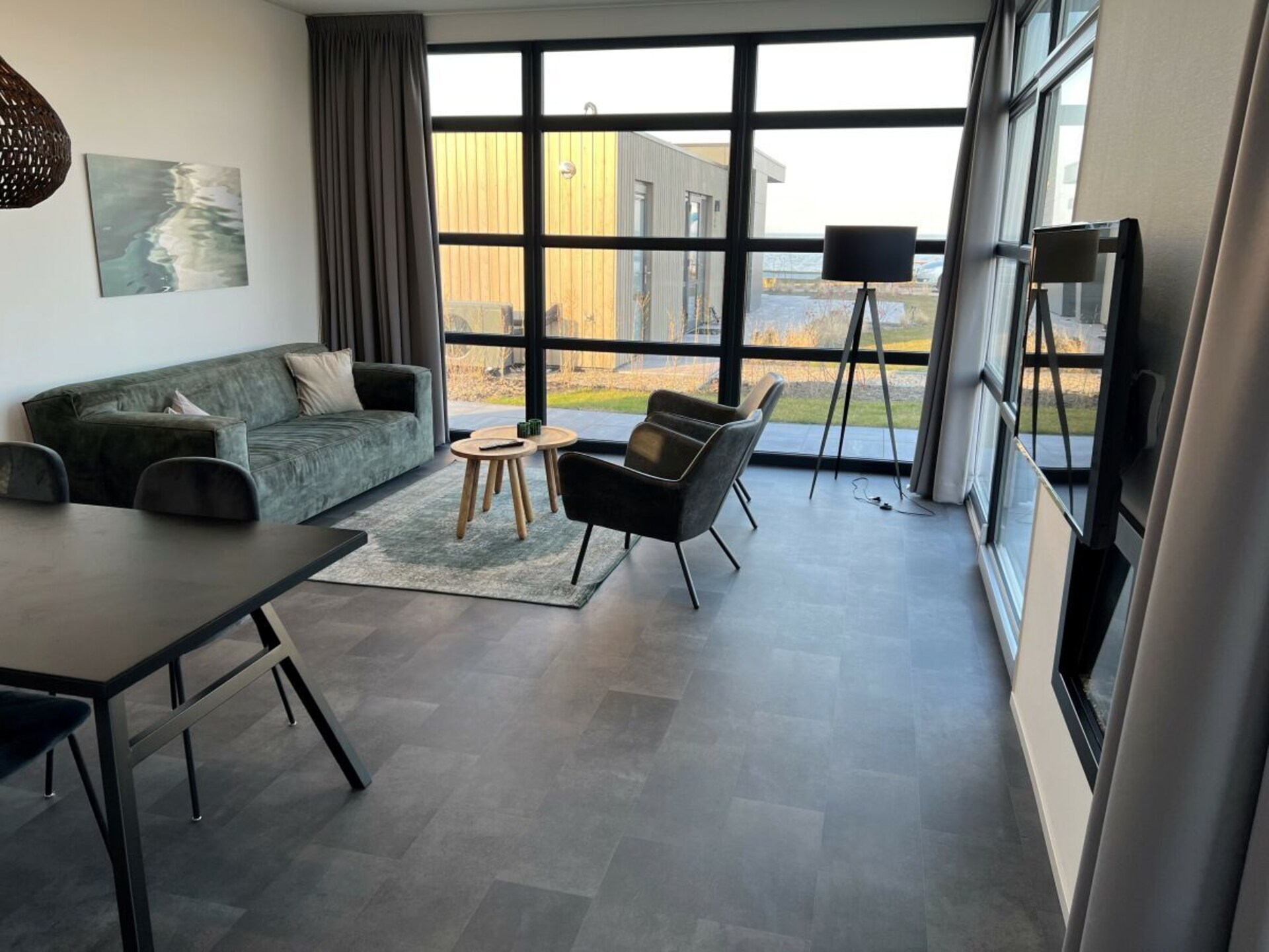 Modern chalet aan het IJsselmeer met airconditioning en hond welkom - foto 7