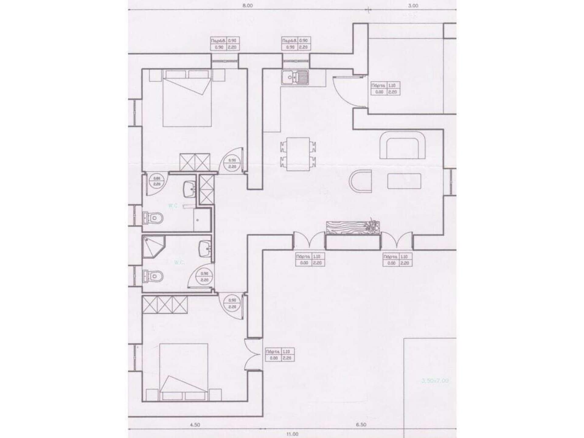 Authentiek stenen huis met privézwembad tussen de olijfbomen bij Tympaki - foto 40
