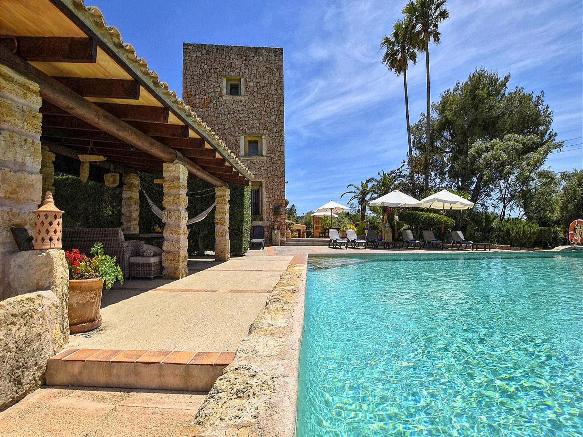 Privézwembad en luxe in Sa Torre, appartement op Mallorca - foto 12