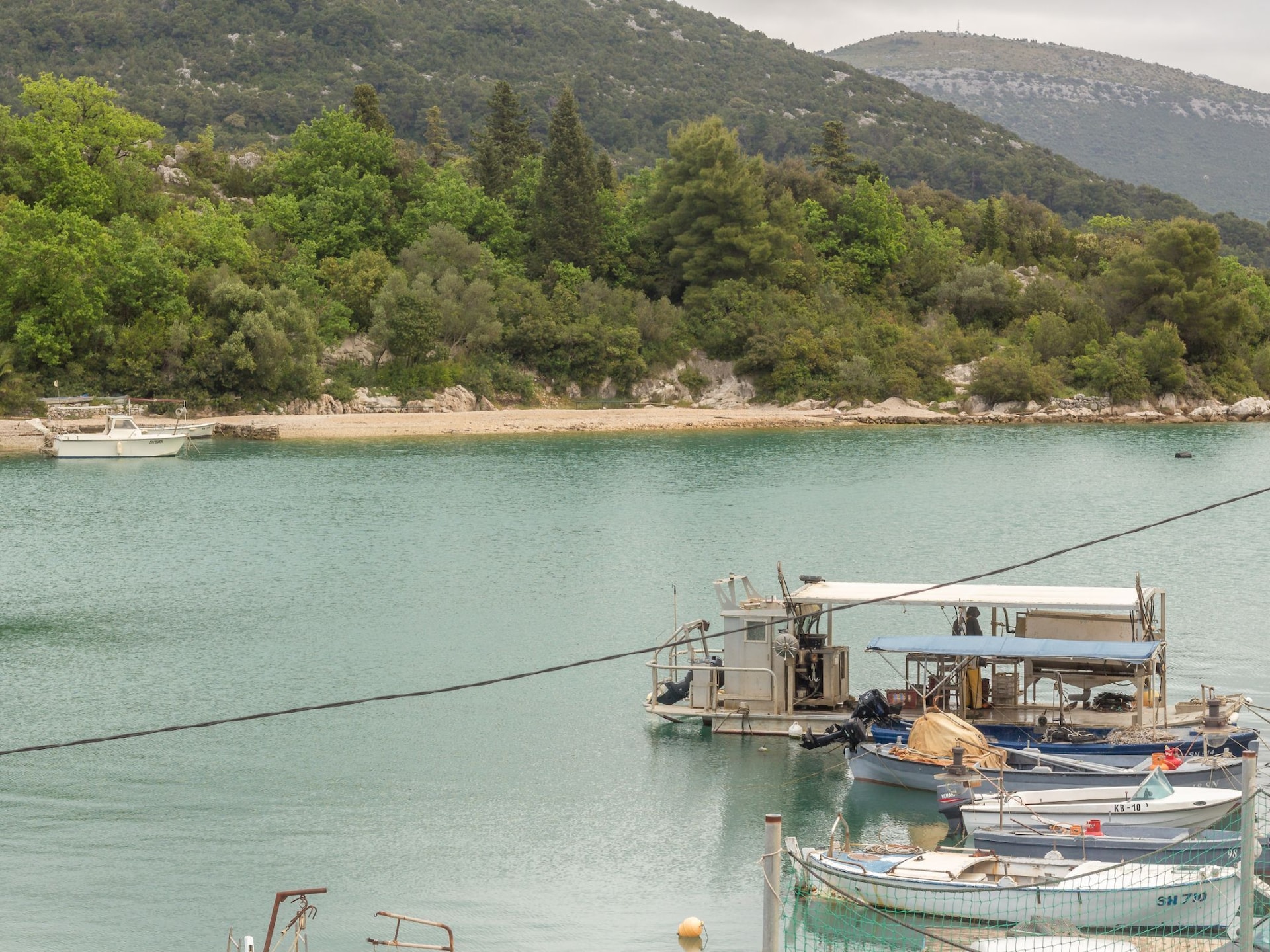 Aan het strand: Ruim vakantiehuis in Ston voor 6 personen - foto 63