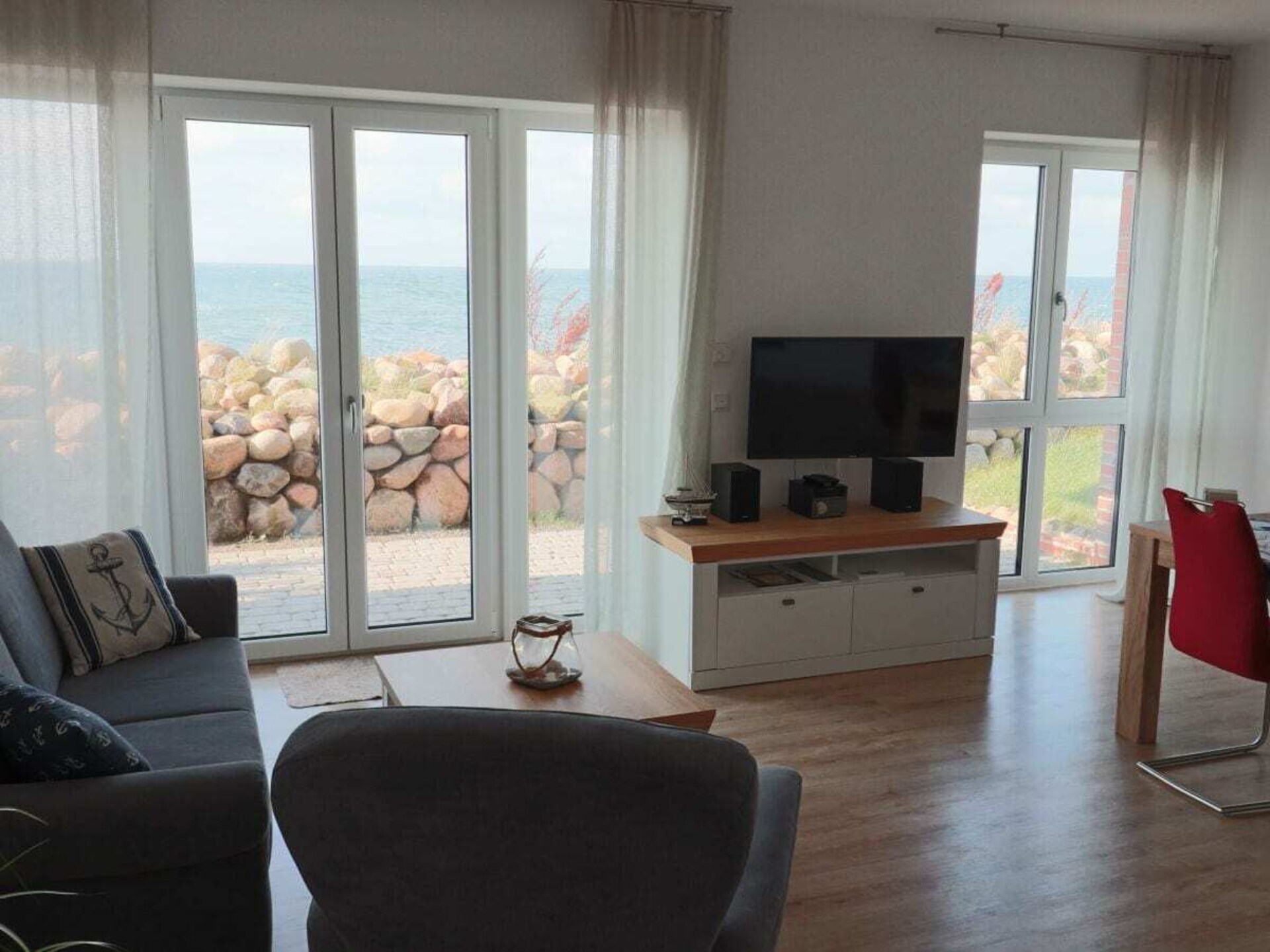 Molenhuus Kappeln: Vakantiehuis met zeezicht en hond aan de Oostzee - foto 11