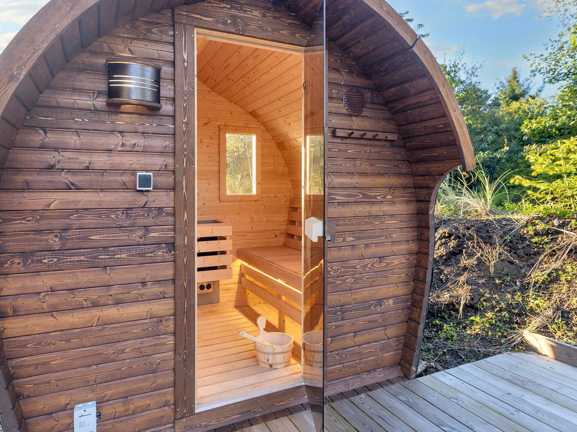 Modern vakantiehuis in Vestervig met sauna en hottub voor 8 personen · 125 m² - foto 42