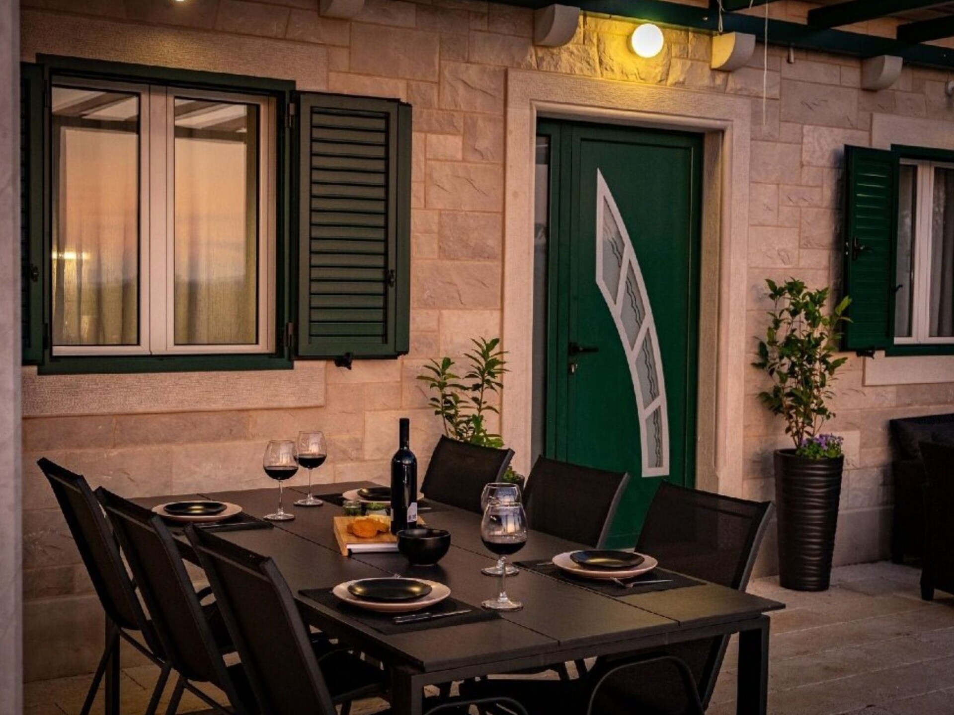 Vakantiehuis Bračuta: 3-kamer woning met privézwembad nabij strand Pučišća - foto 6