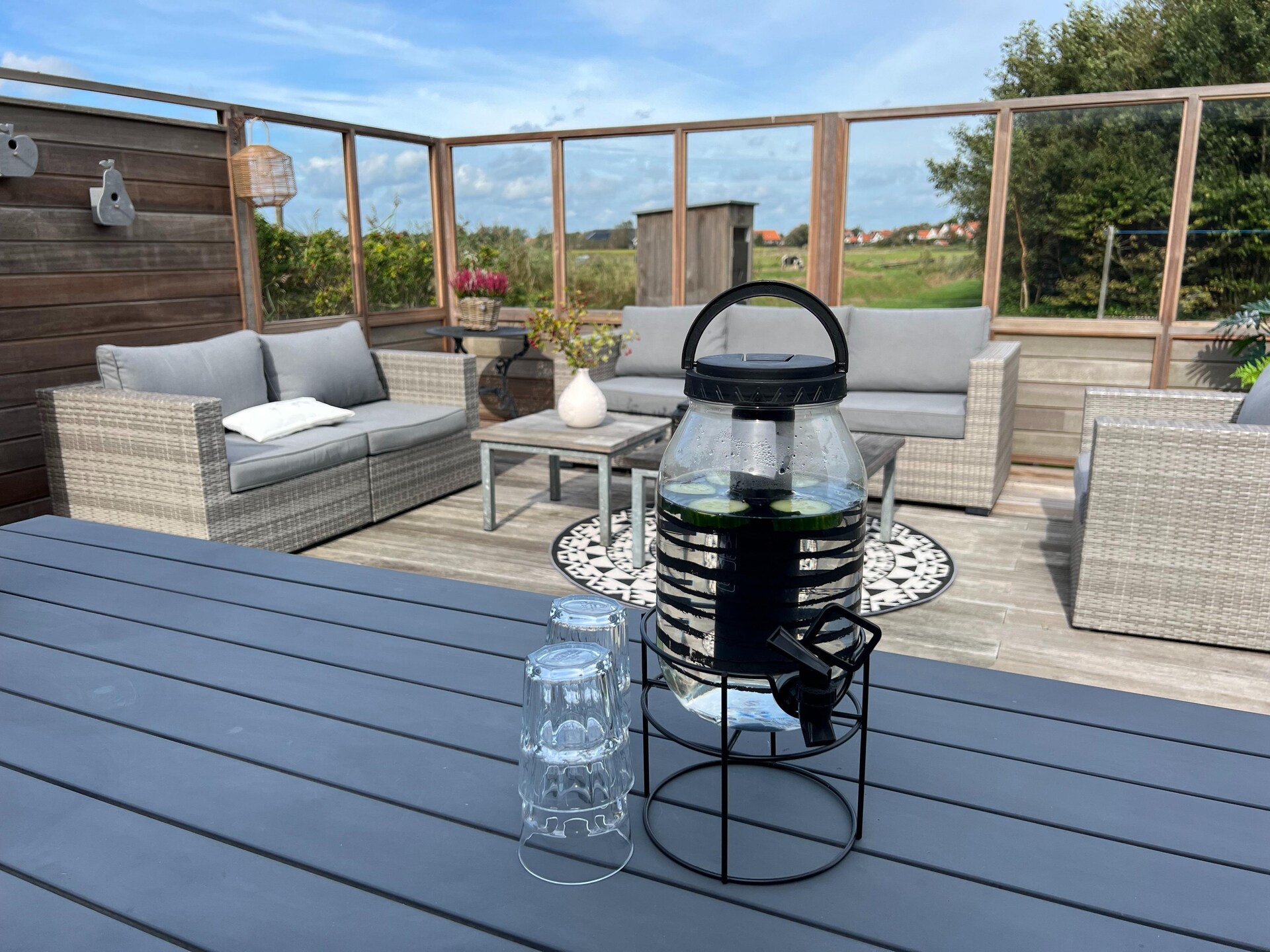 't Veldje: Licht vakantiehuis met weids uitzicht bij Den Hoorn, Texel - foto 15