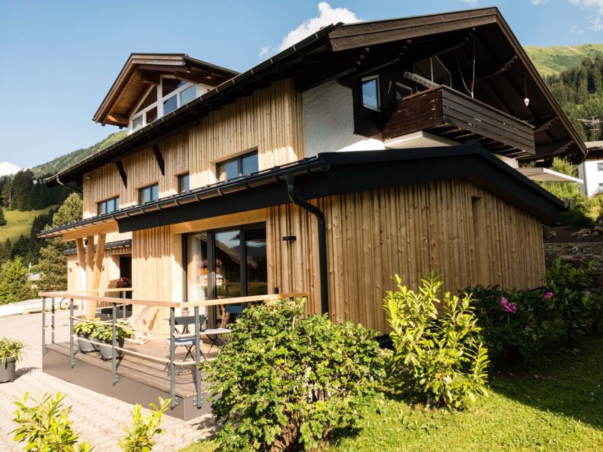 Ruim vakantiehuis in Riezlern met natuurlijke materialen, dichtbij de skilift - foto 4