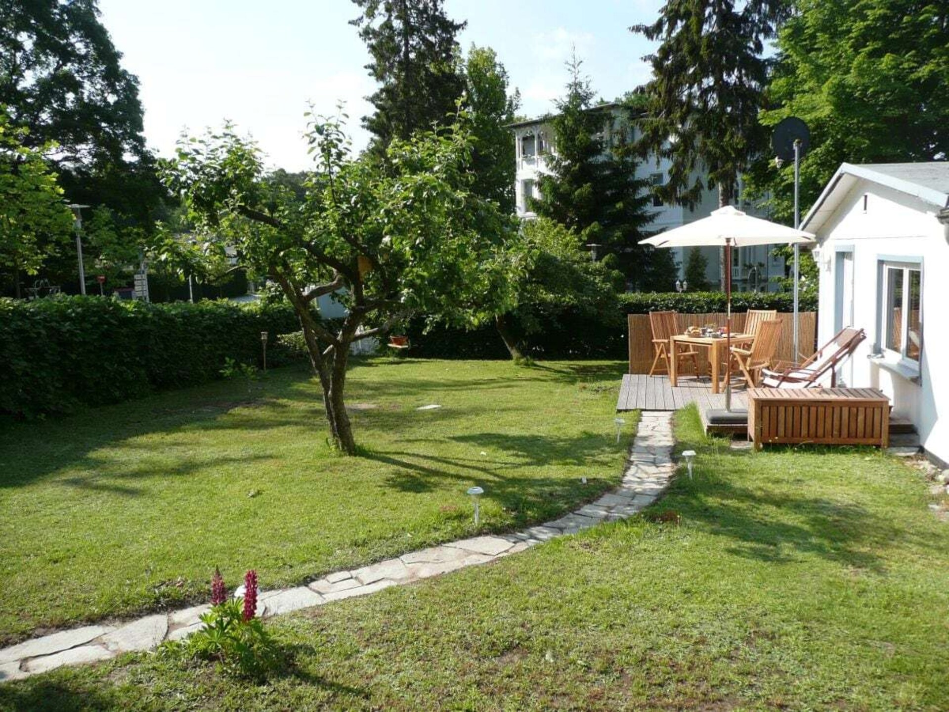 Romantisch appartement met tuin & fietsen nabij centrum Sellin - foto 3