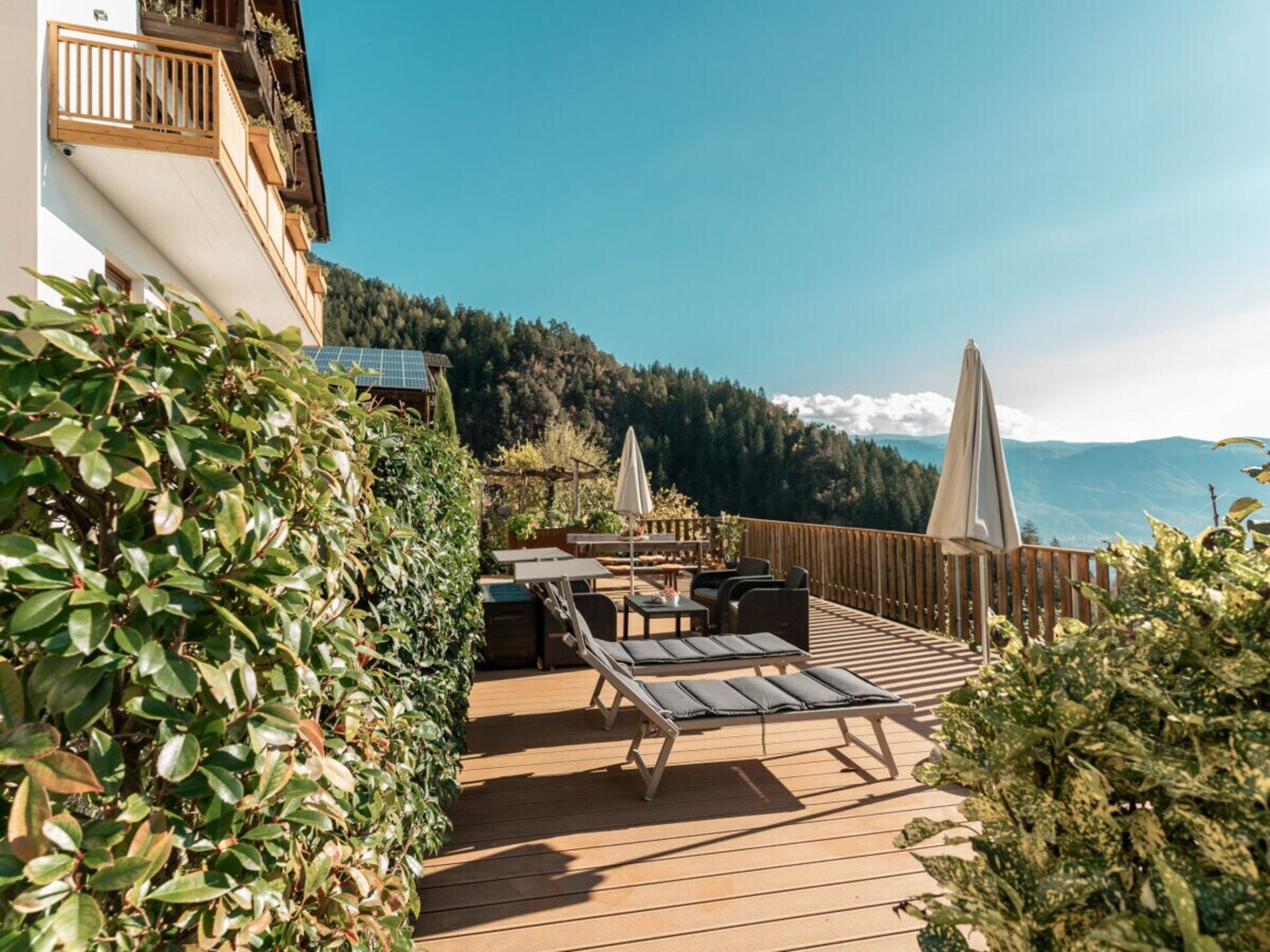 Romantisch vakantiehuis hoog boven Partschins met weids uitzicht - foto 2