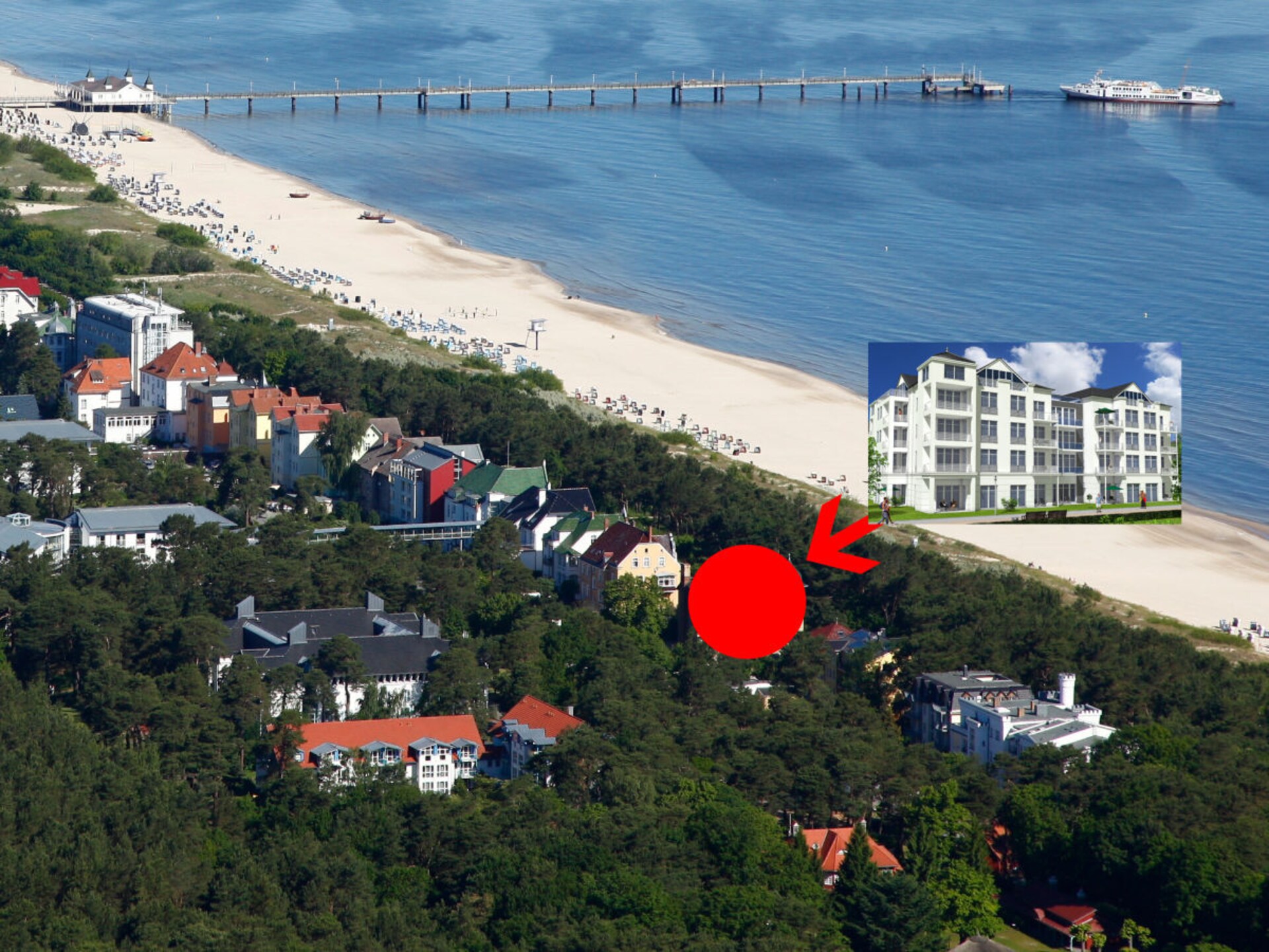 Strandappartement Ahlbeck – Zee & zand op 30 meter afstand - foto 4