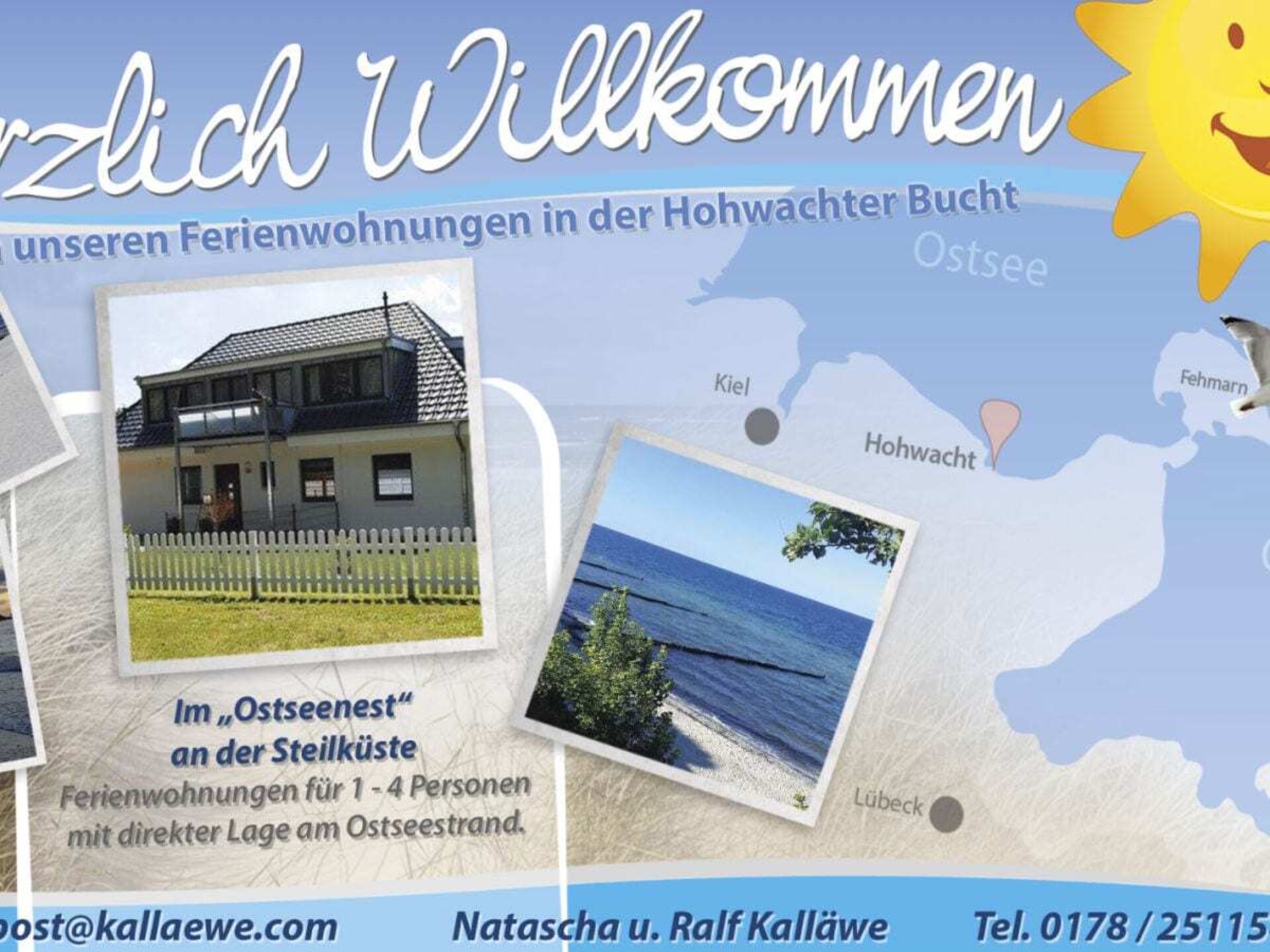 Licht appartement met zuidbalkon, 200m van Oostzeestrand in Hohwacht - foto 26