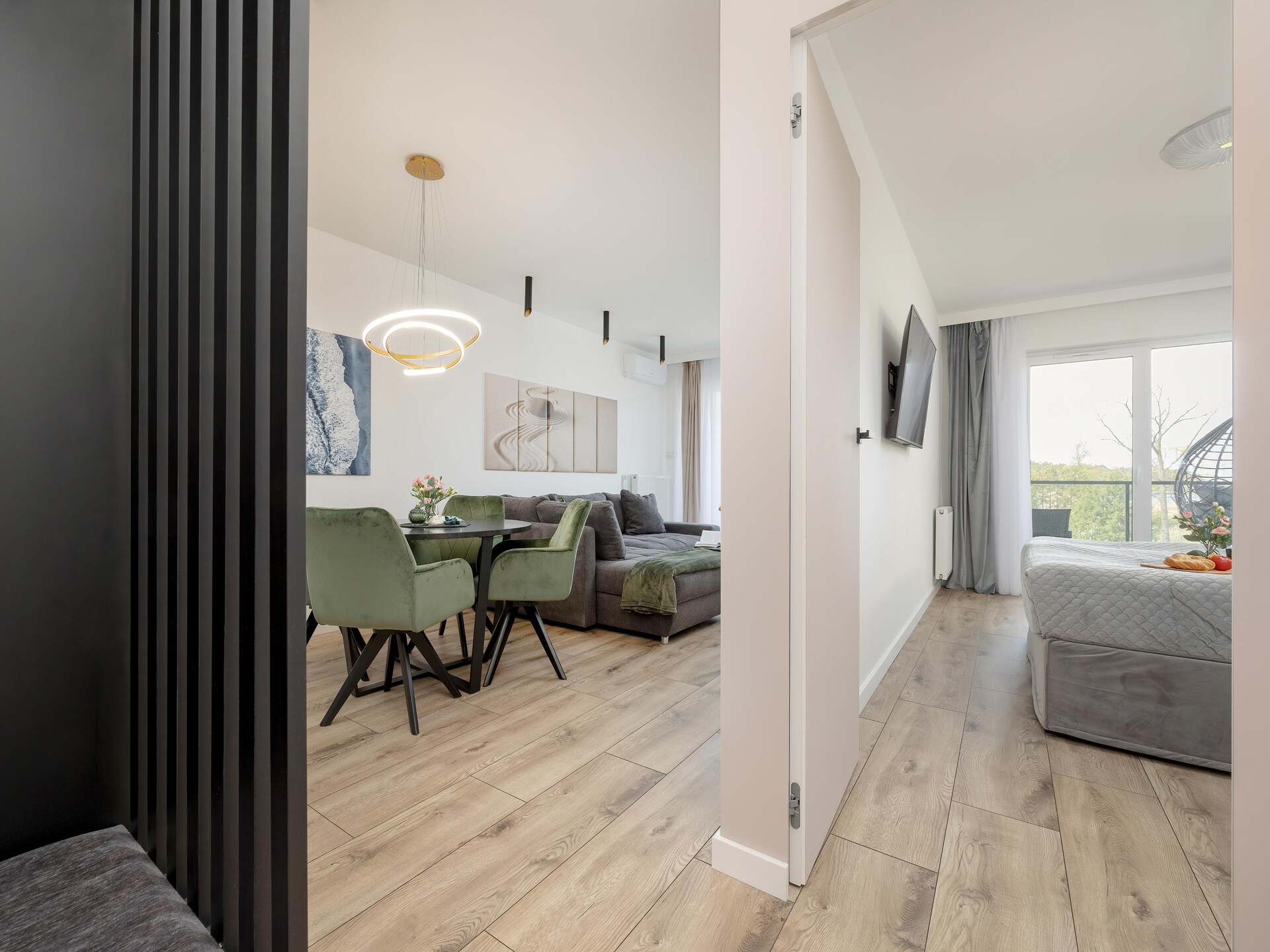 Comfortabel appartement aan de Dziwna met zwembad en sauna, vlakbij strand - foto 10