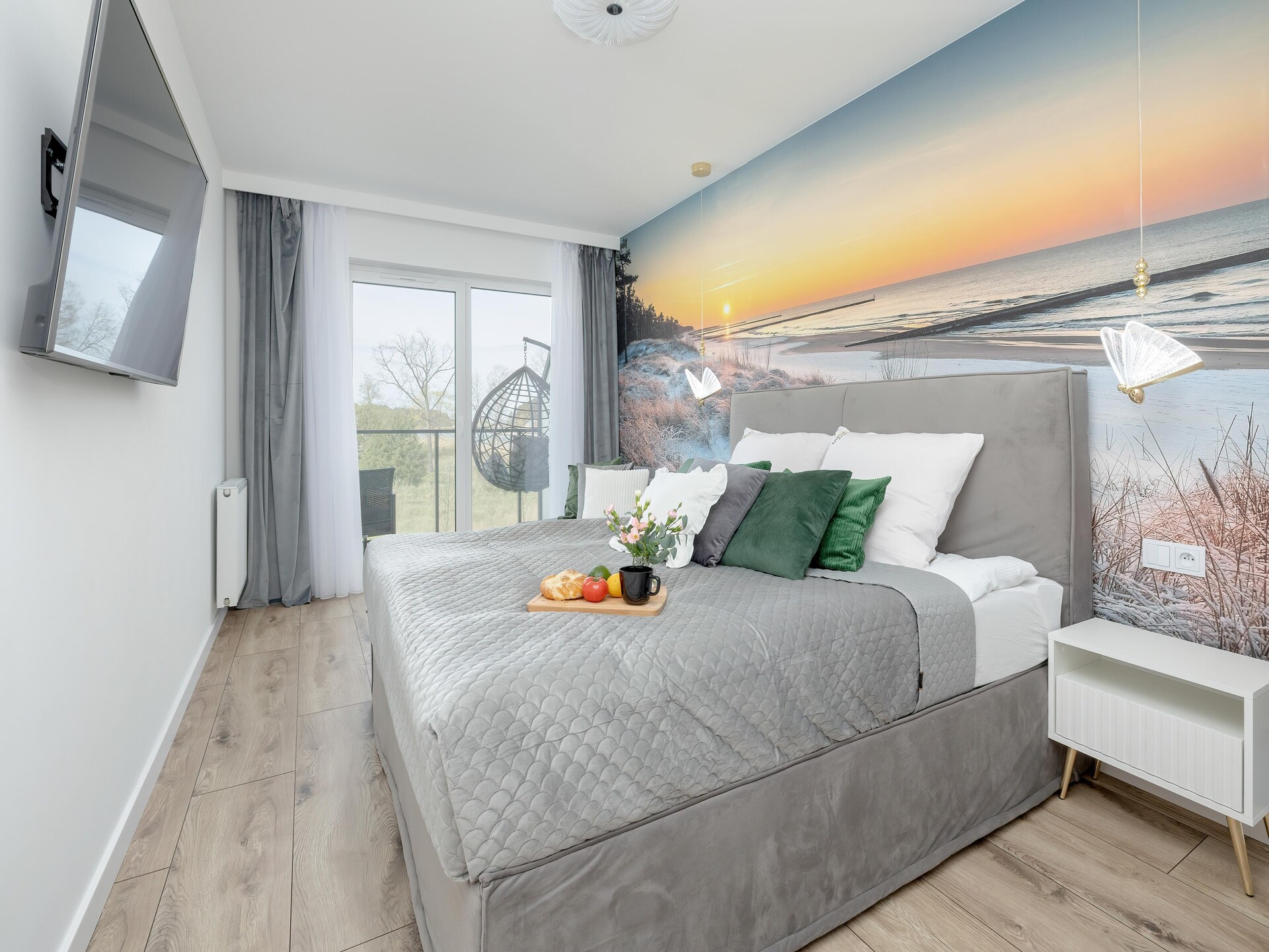Comfortabel appartement aan de Dziwna met zwembad en sauna, vlakbij strand - foto 12