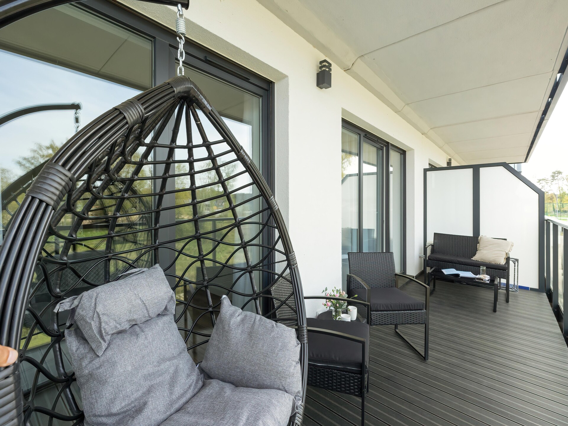 Comfortabel appartement aan de Dziwna met zwembad en sauna, vlakbij strand - foto 17