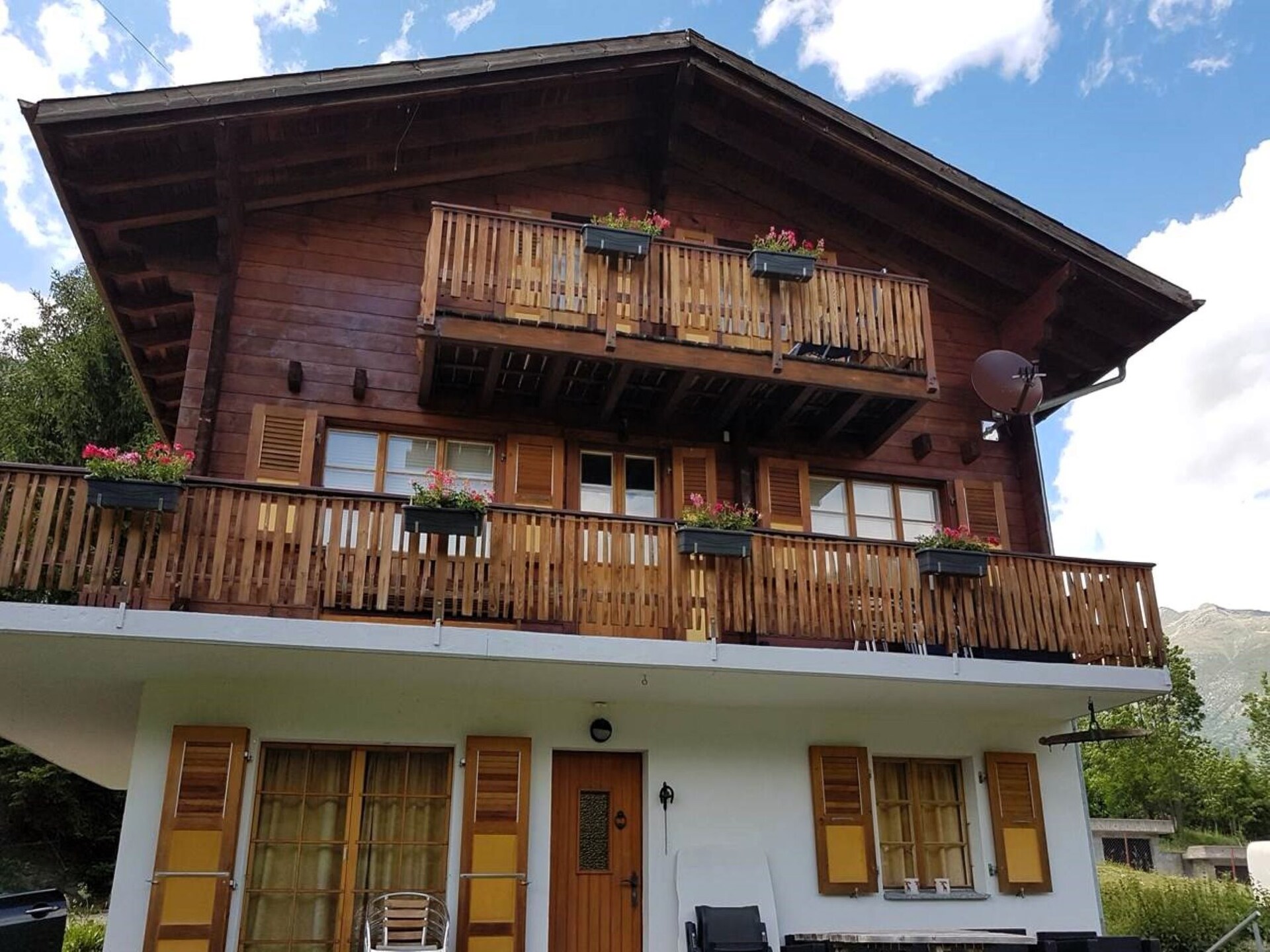 Chalet Verrel Beneden: knus appartement voor 4 in Fiesch, Wallis - foto 8