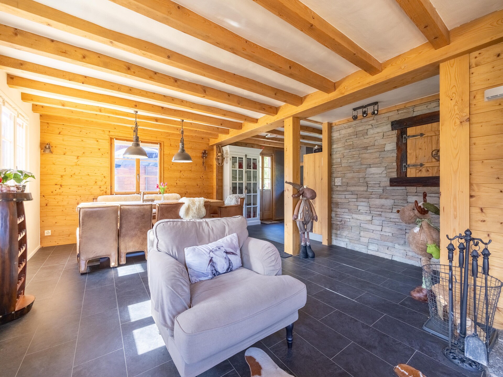 Chalet Verrel Beneden: knus appartement voor 4 in Fiesch, Wallis - foto 13