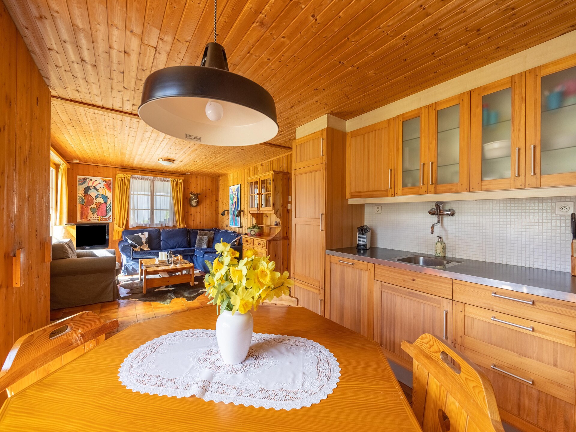 Chalet Verrel Beneden: knus appartement voor 4 in Fiesch, Wallis - foto 16
