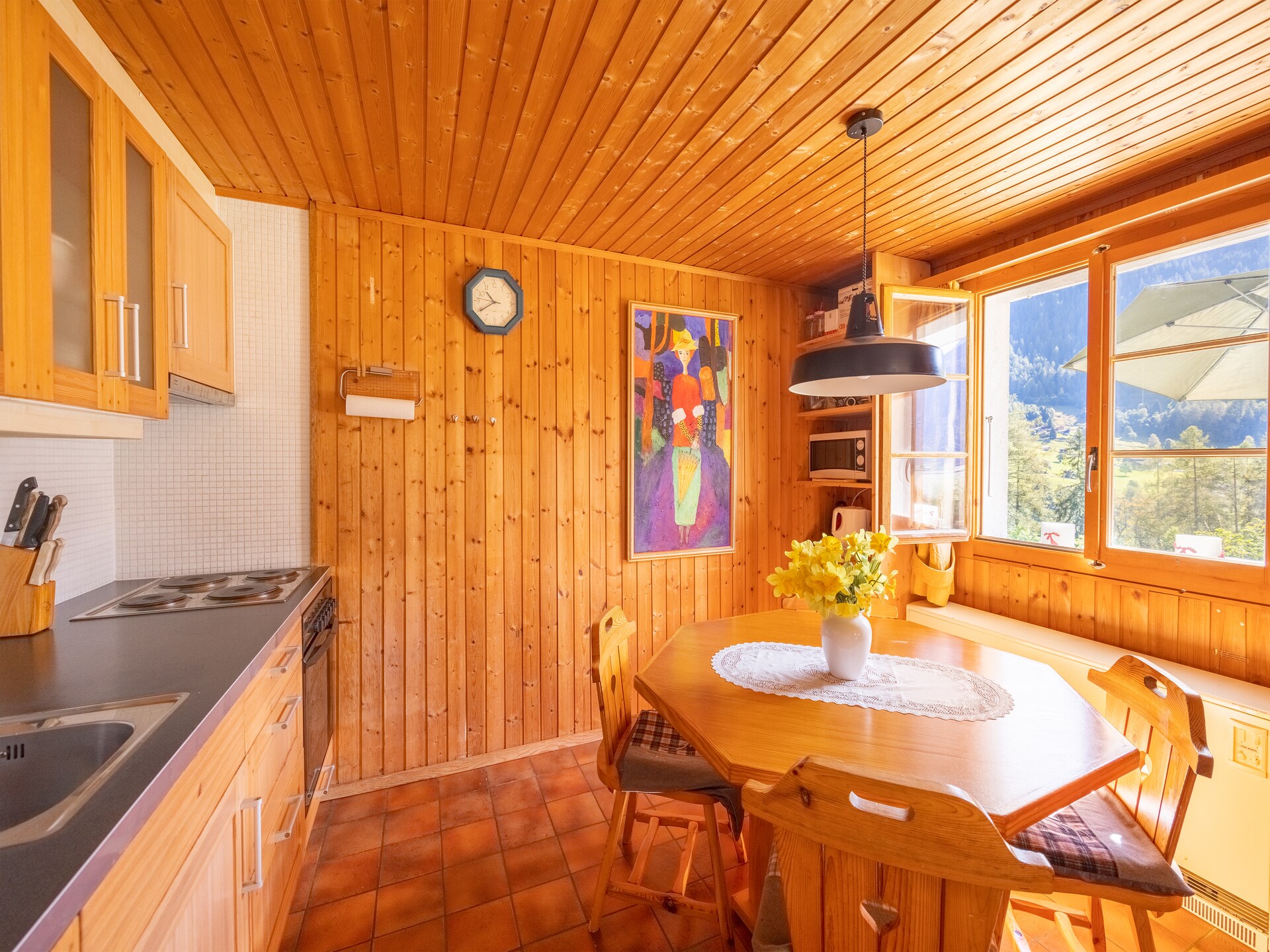 Chalet Verrel Beneden: knus appartement voor 4 in Fiesch, Wallis - foto 3
