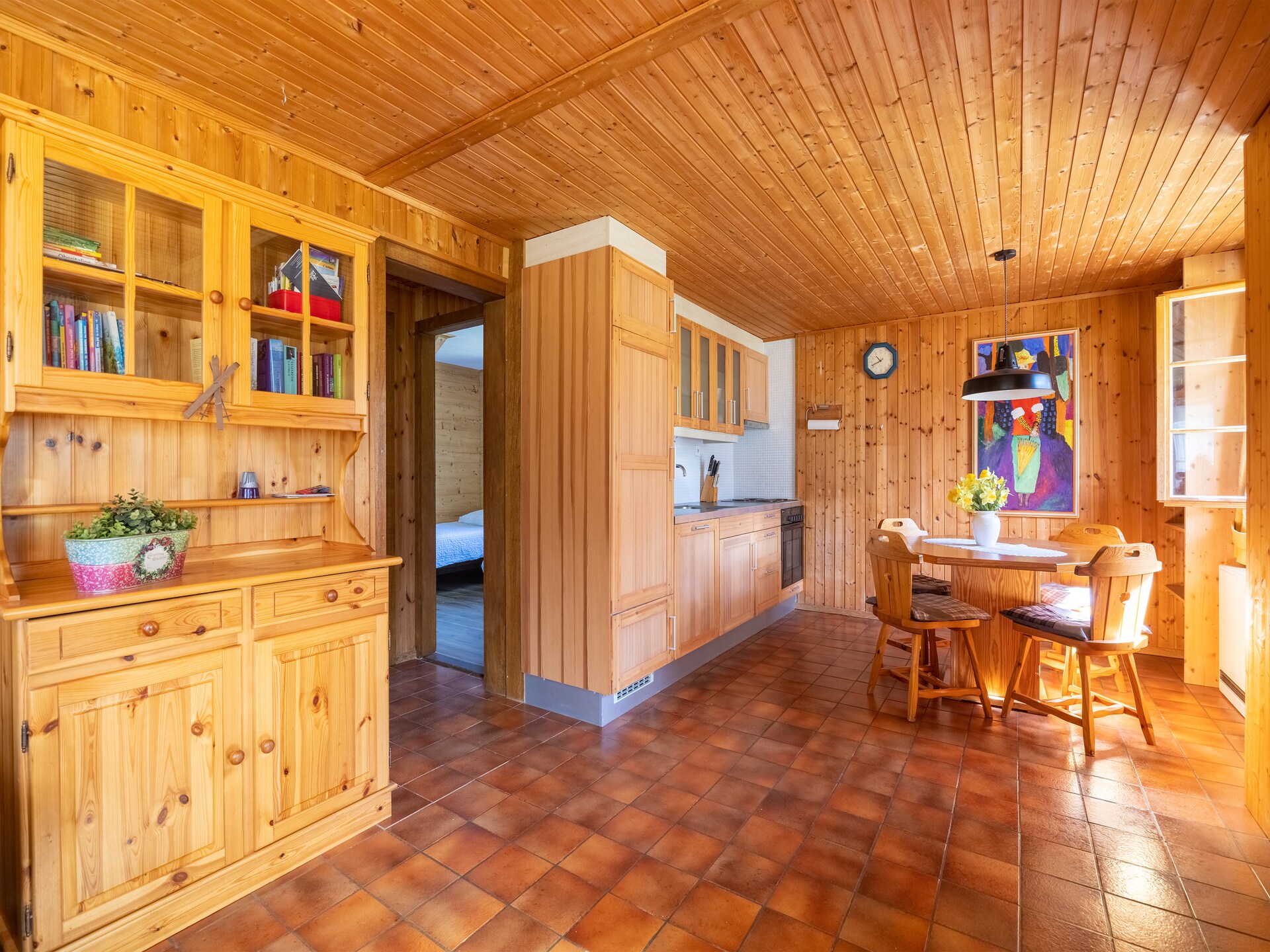 Chalet Verrel Beneden: knus appartement voor 4 in Fiesch, Wallis - foto 17