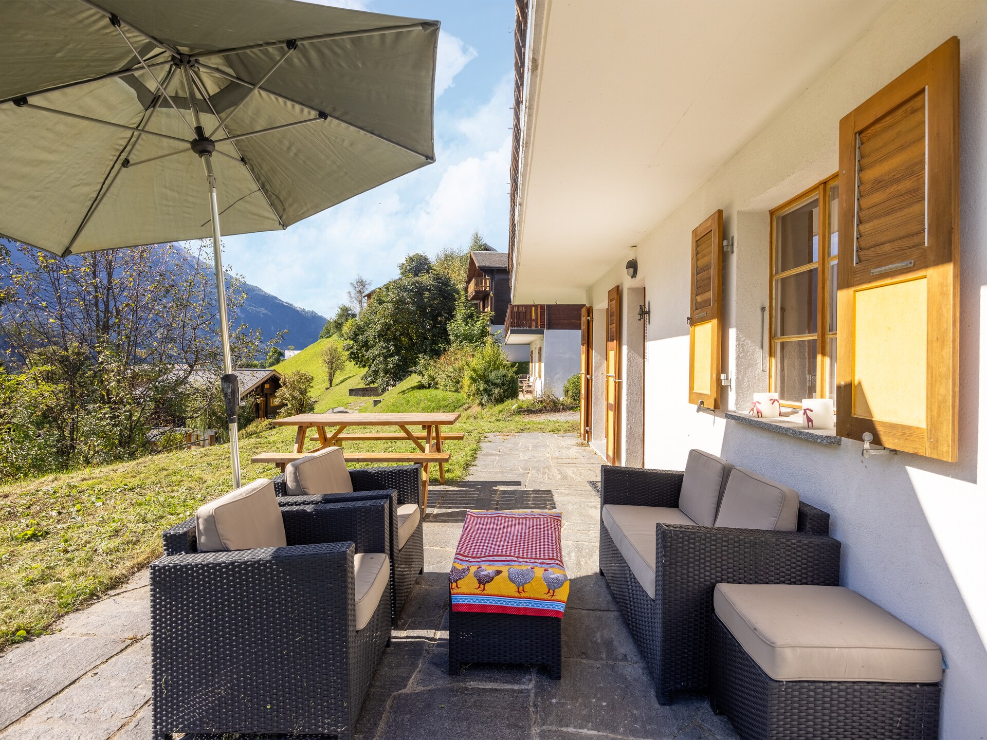 Chalet Verrel Beneden: knus appartement voor 4 in Fiesch, Wallis - foto 29