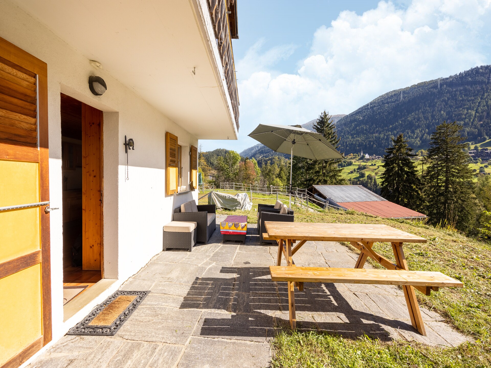 Chalet Verrel Beneden: knus appartement voor 4 in Fiesch, Wallis - foto 32