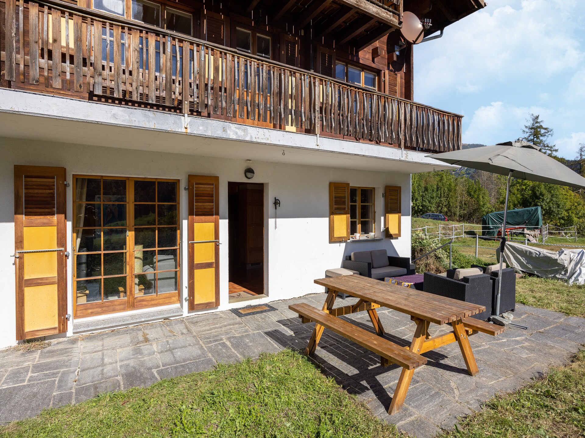 Chalet Verrel Beneden: knus appartement voor 4 in Fiesch, Wallis - foto 10