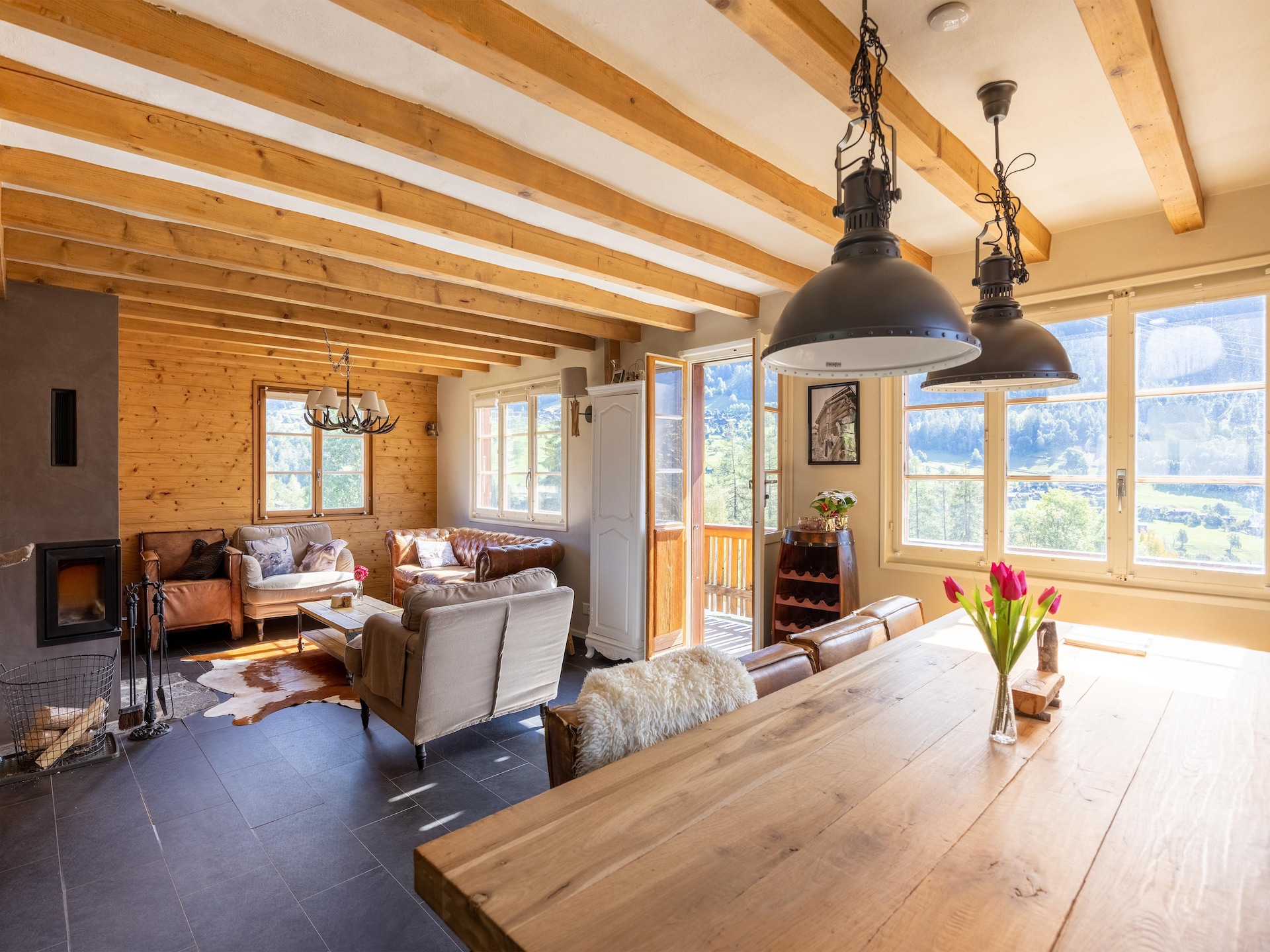 Wellness vakantiehuis in Fiesch voor 8 personen - foto 17