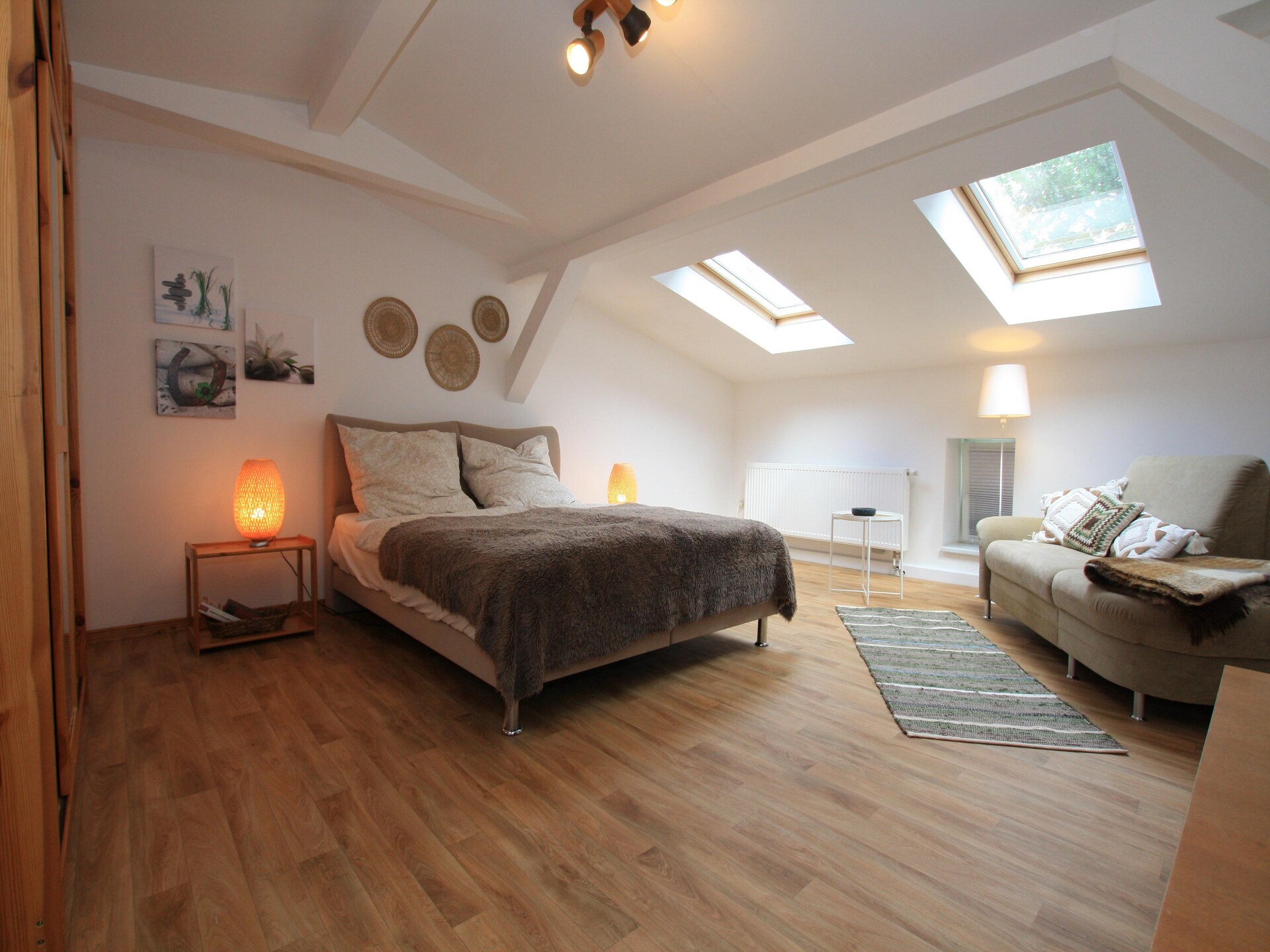 Ferienhaus am Petersdorfer See: Vrijstaand vakantiehuis met meerzicht in Fünfseen - foto 17