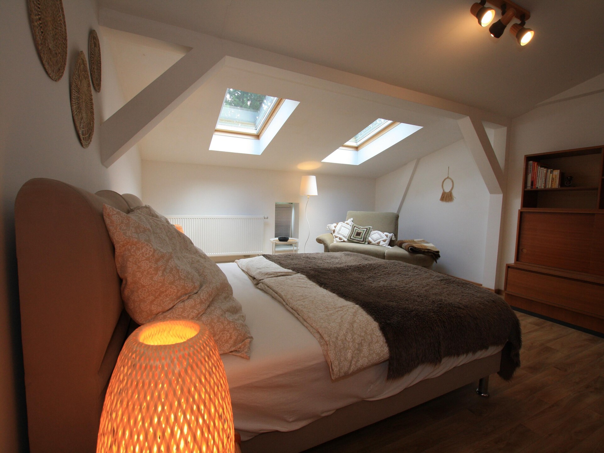 Ferienhaus am Petersdorfer See: Vrijstaand vakantiehuis met meerzicht in Fünfseen - foto 15