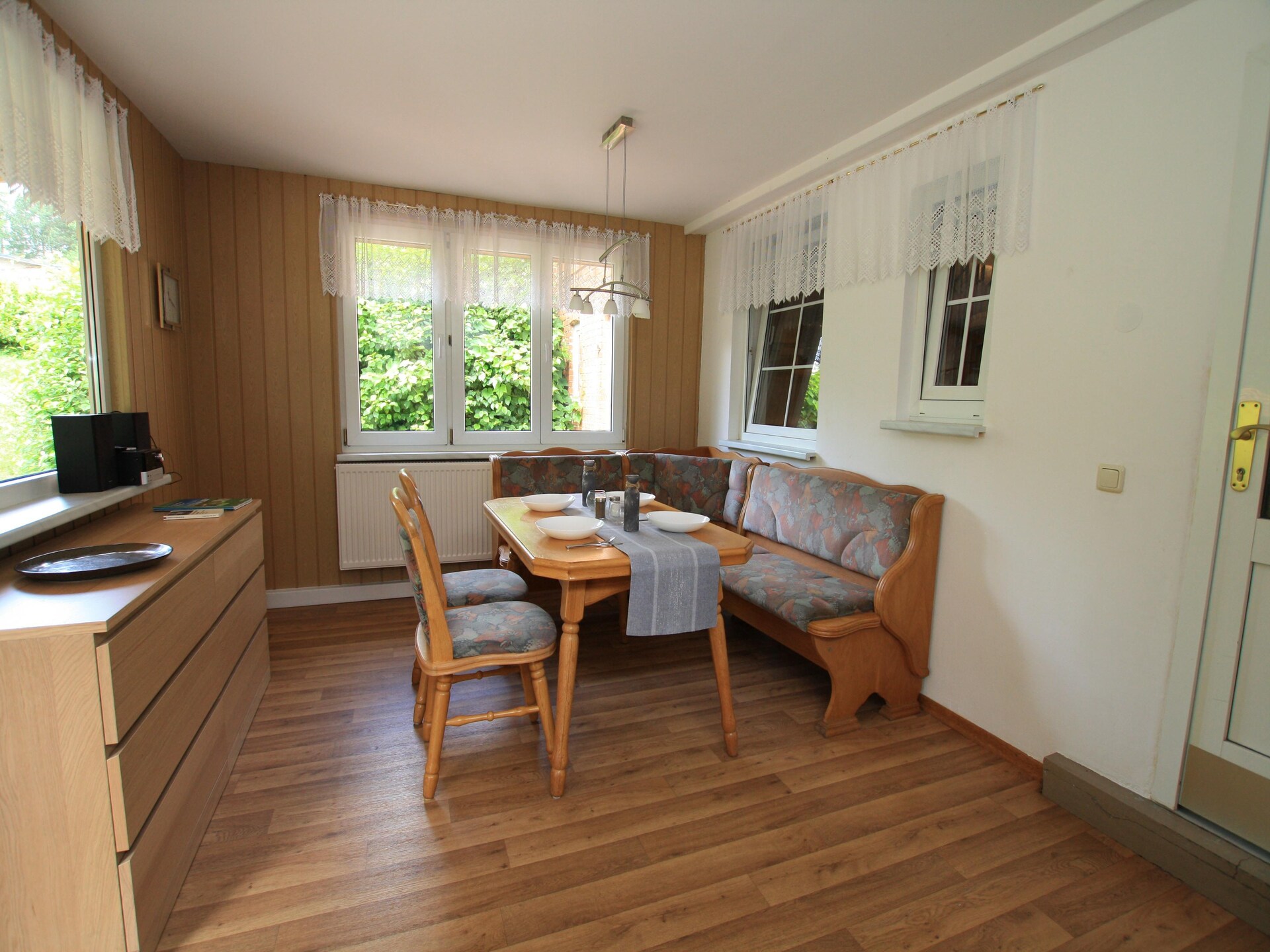 Ferienhaus am Petersdorfer See: Vrijstaand vakantiehuis met meerzicht in Fünfseen - foto 9