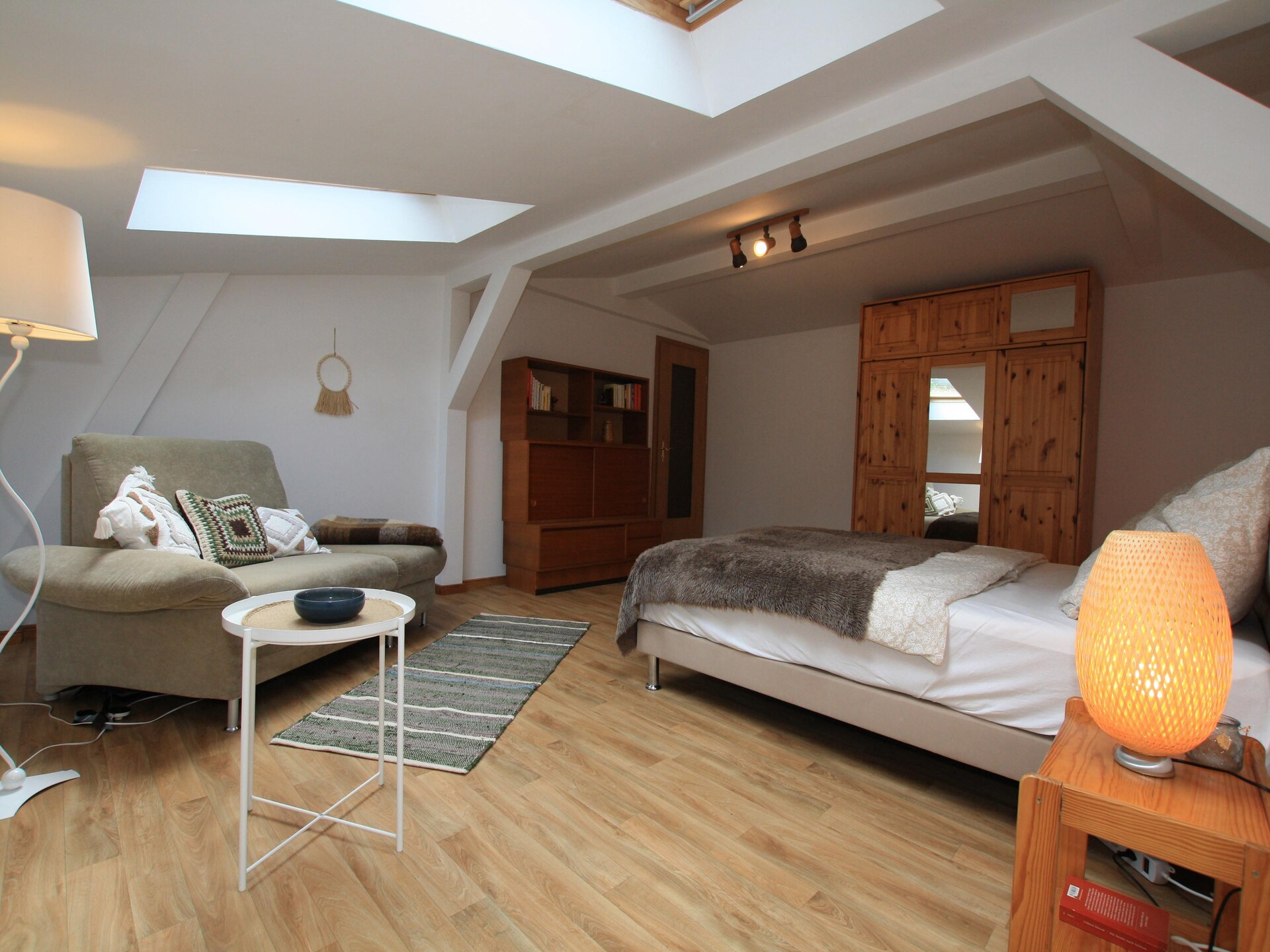 Ferienhaus am Petersdorfer See: Vrijstaand vakantiehuis met meerzicht in Fünfseen - foto 18