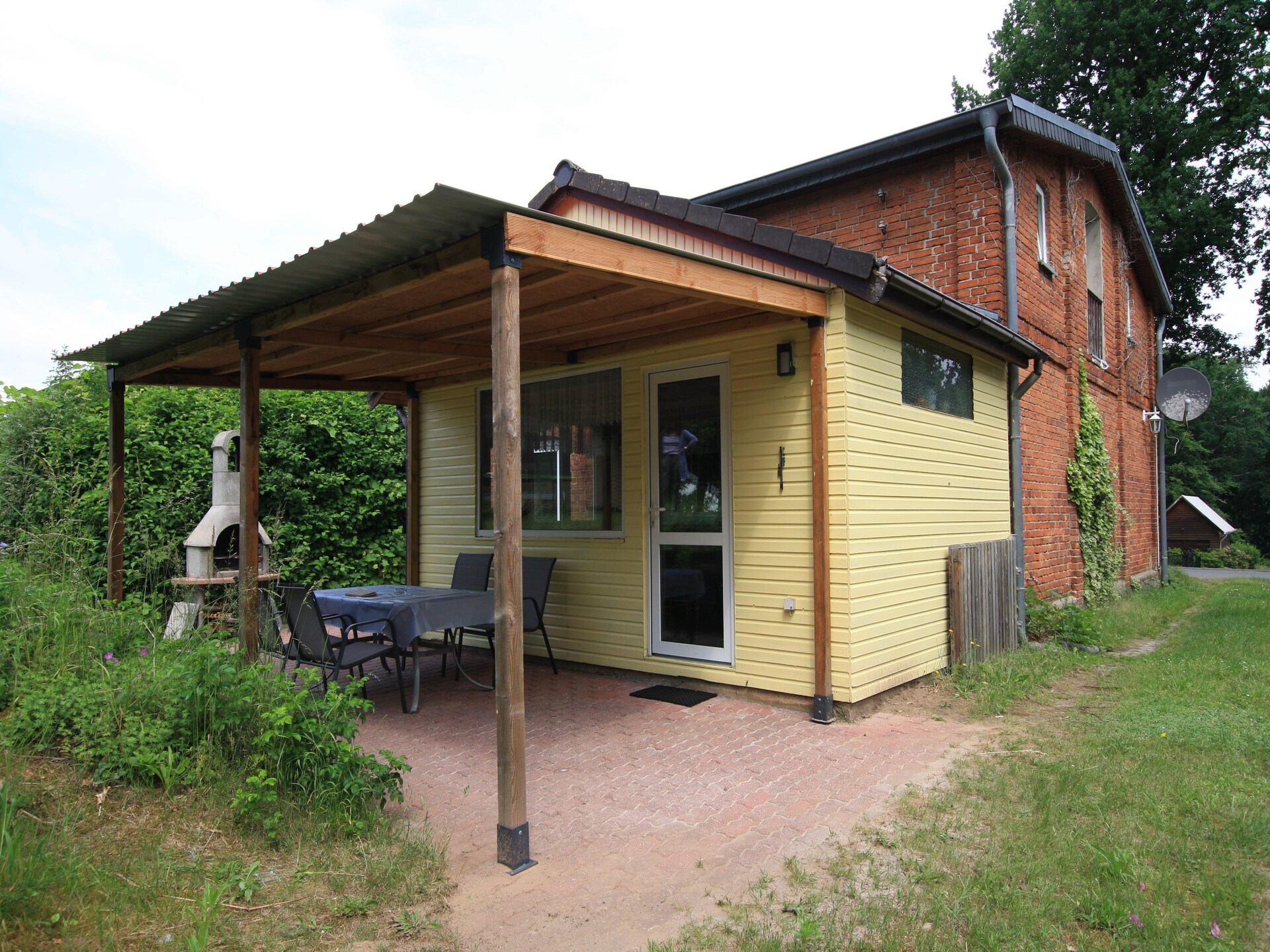 Ferienhaus am Petersdorfer See: Vrijstaand vakantiehuis met meerzicht in Fünfseen - foto 1