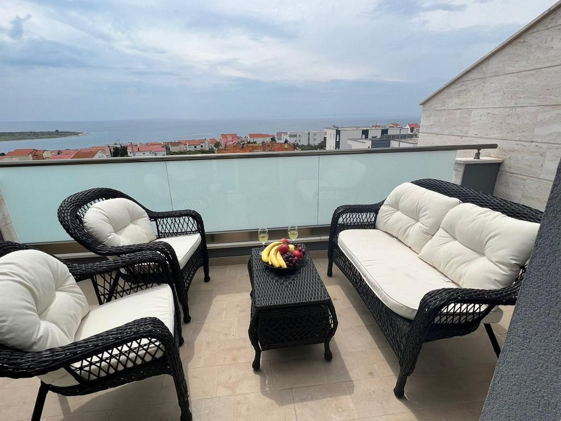 Riant appartement aan zee in Novalja met panoramisch uitzicht op de Adriatische Zee - foto 20