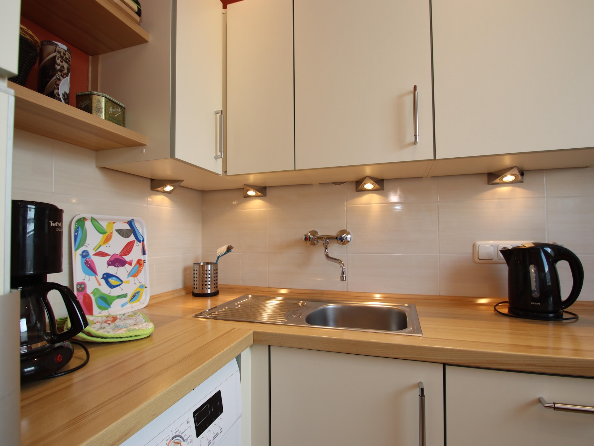 Op 1,0 km van zee: Bungalow Nordseebrise in Dornumersiel - foto 4