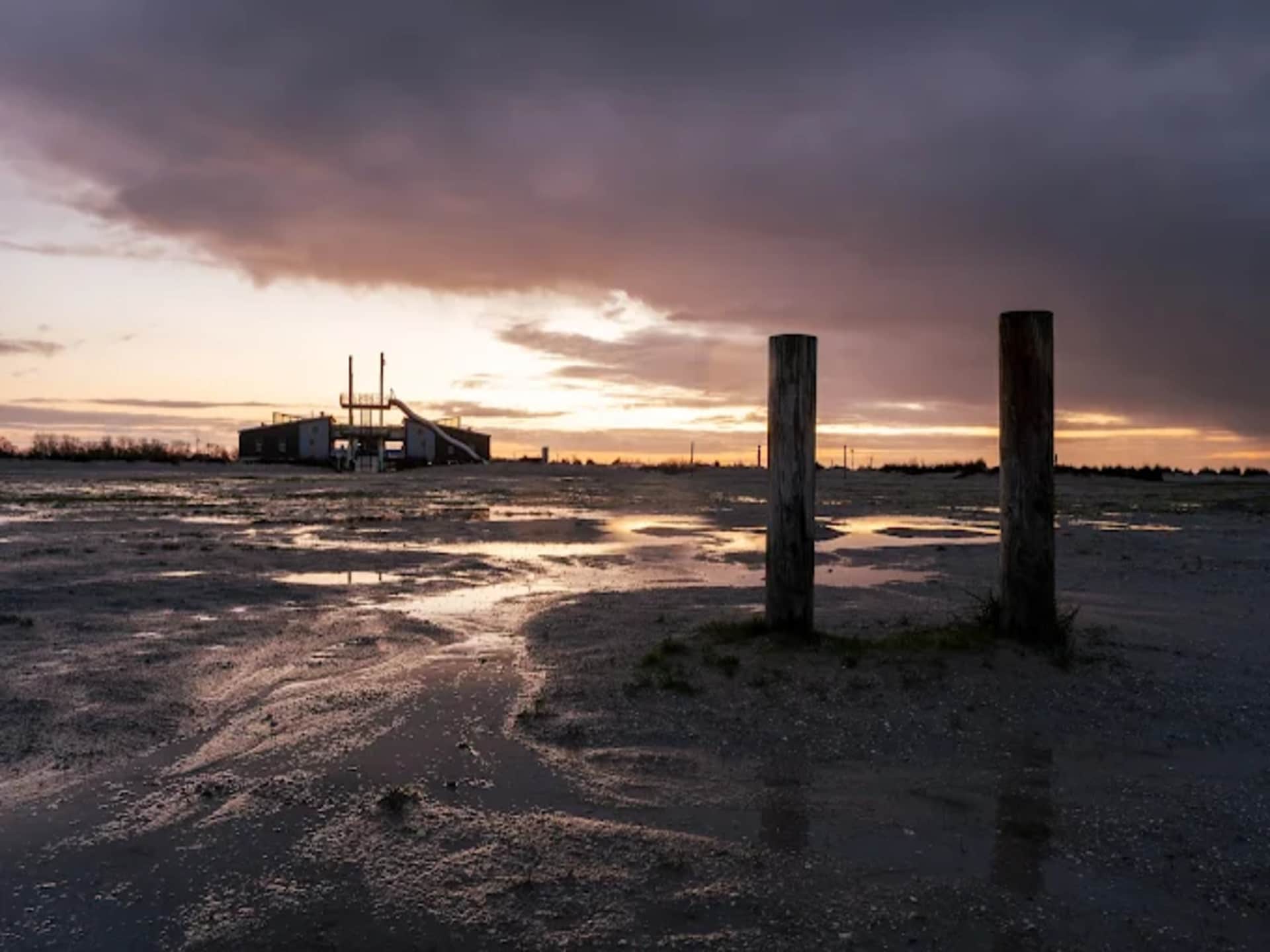 Op 1,0 km van zee: Bungalow Nordseebrise in Dornumersiel - foto 21