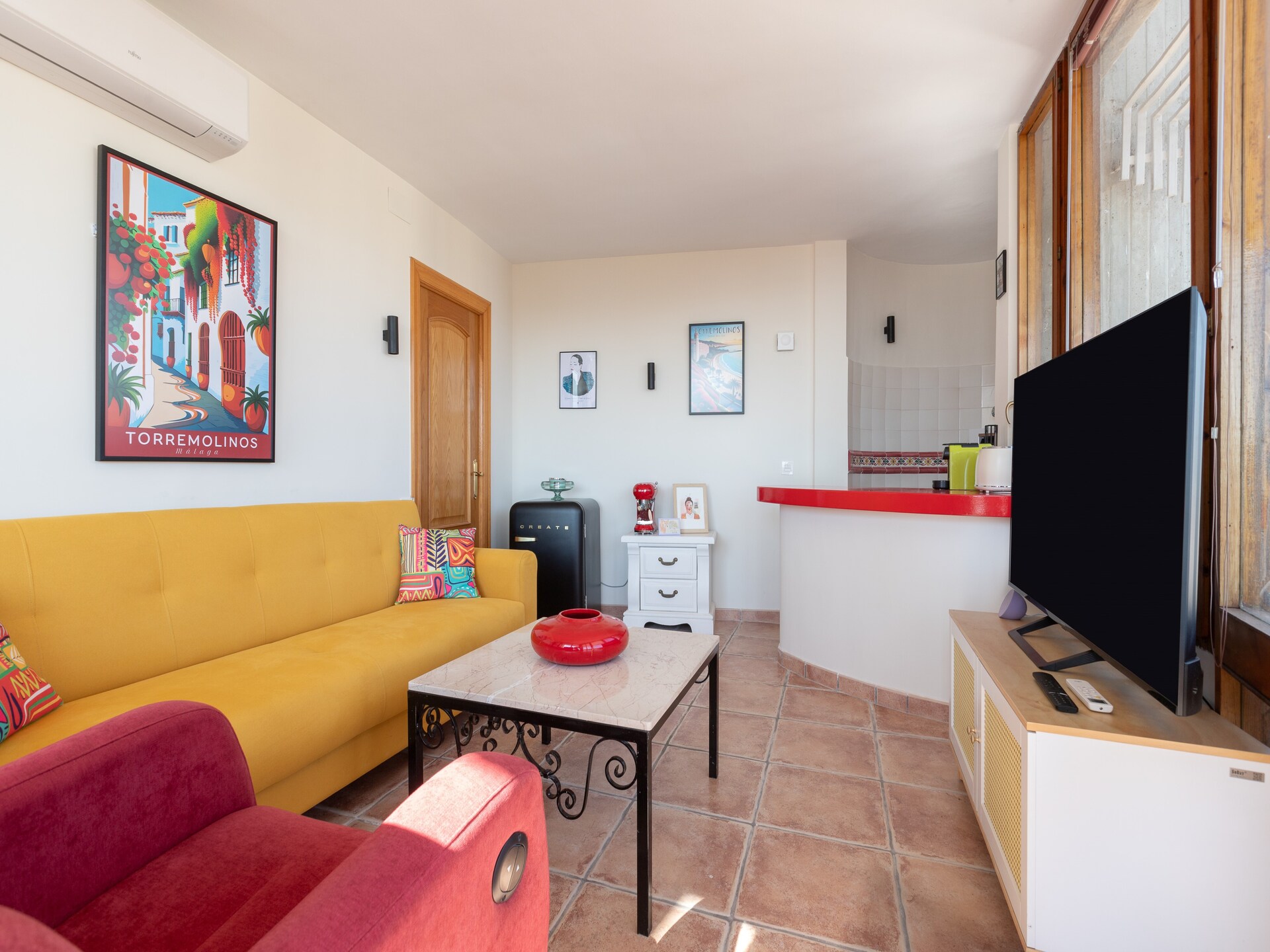 Zonnig appartement met zeezicht en zwembad in Torremolinos - foto 8