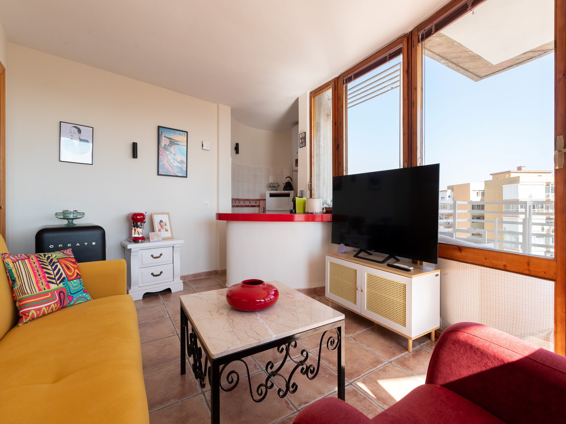 Zonnig appartement met zeezicht en zwembad in Torremolinos - foto 11